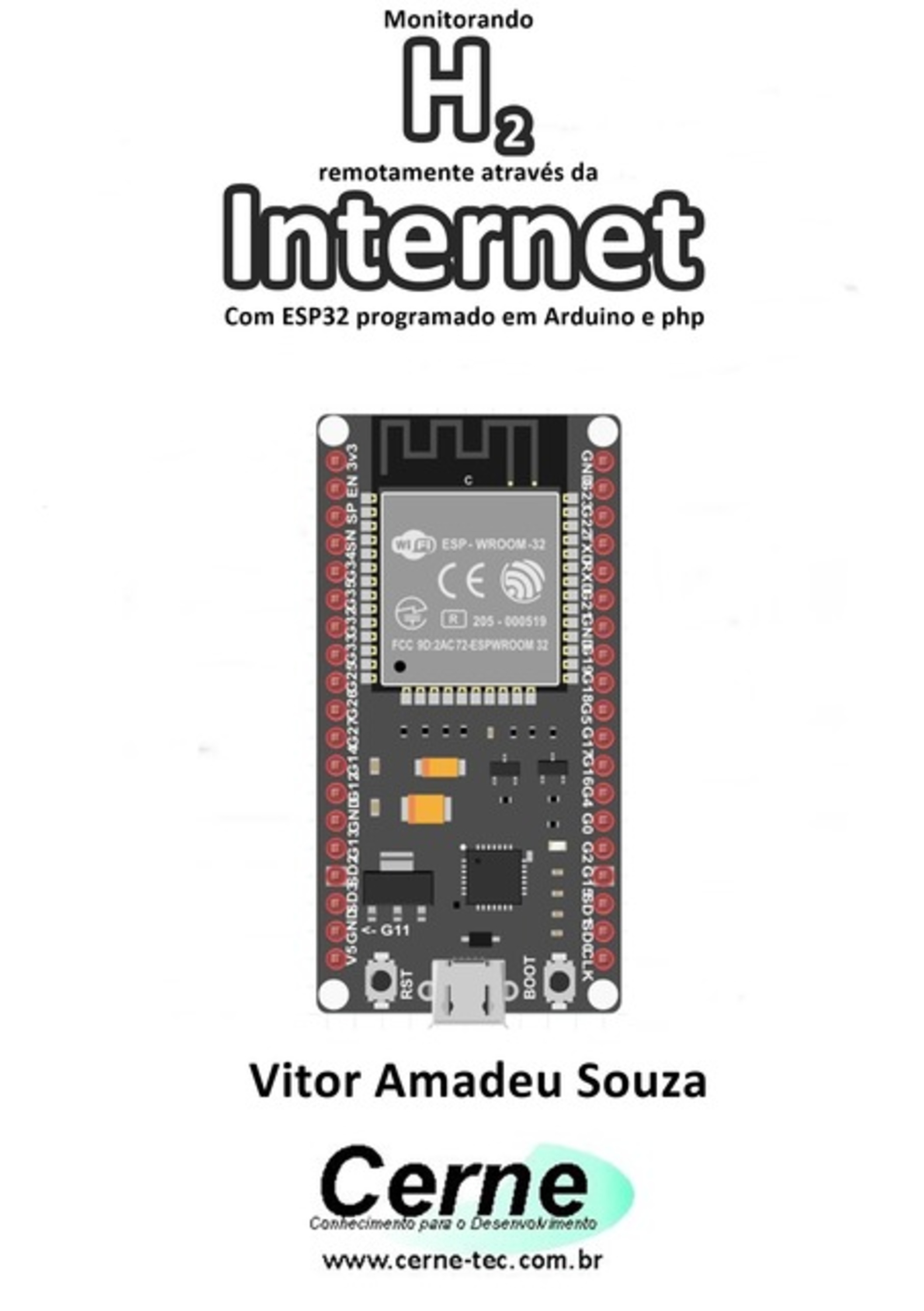 Monitorando H2 Remotamente Através Da Internet Com Esp32 Programado Em Arduino E Php