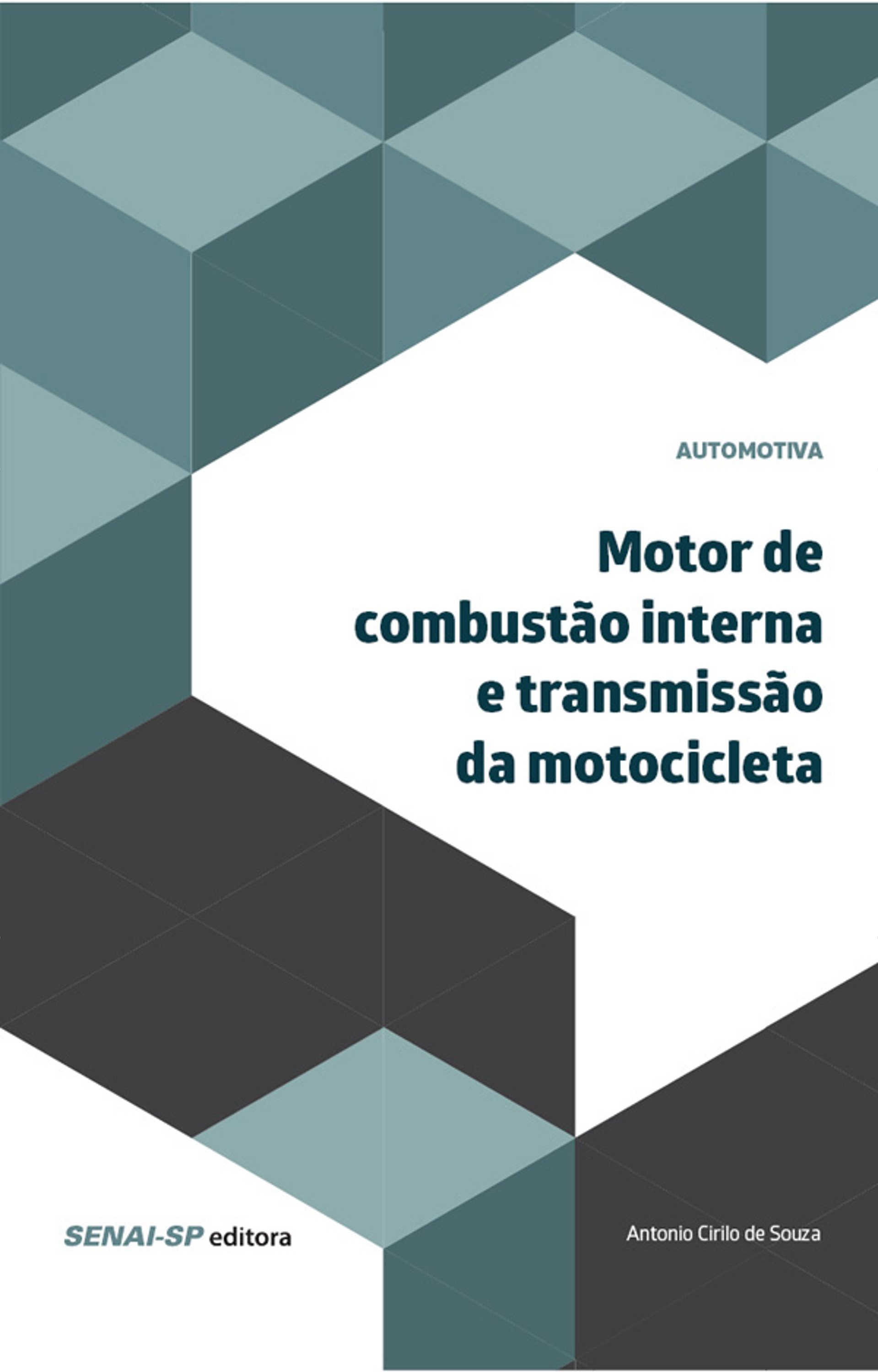 Motor de combustão interna e transmissão da motocicleta