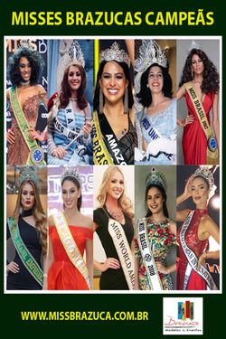 Mundo Miss - Misses Brazucas Campeãs