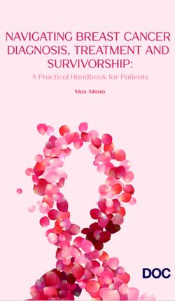Navigating Breast Cancer Diagnosis, Treatment and Survivorship: