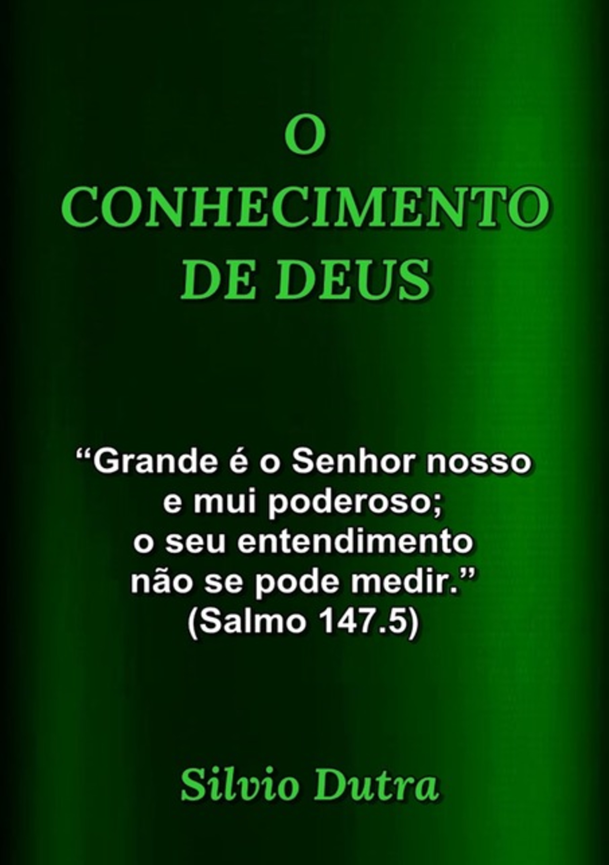 O Conhecimento De Deus