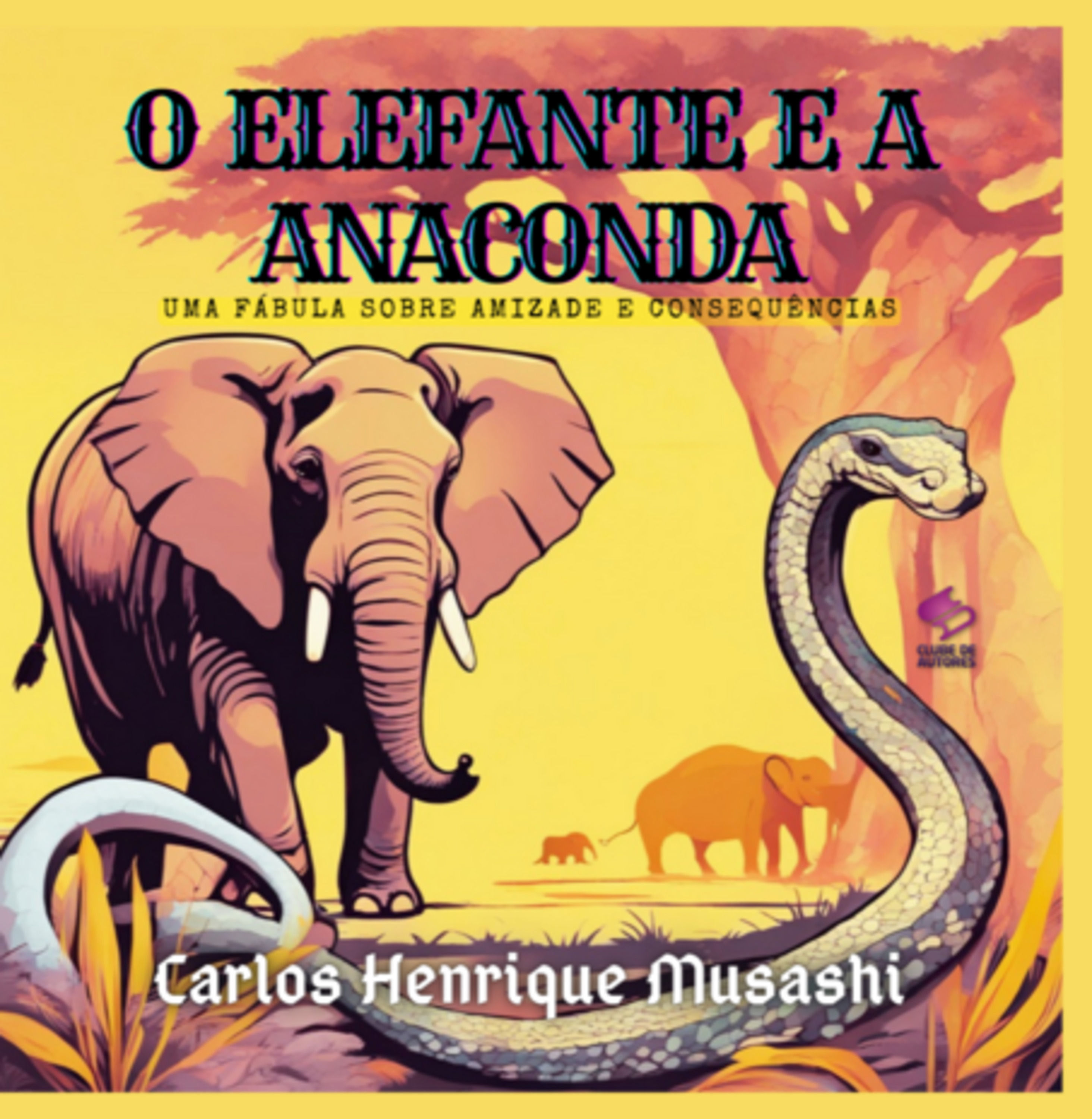 O Elefante E A Anaconda