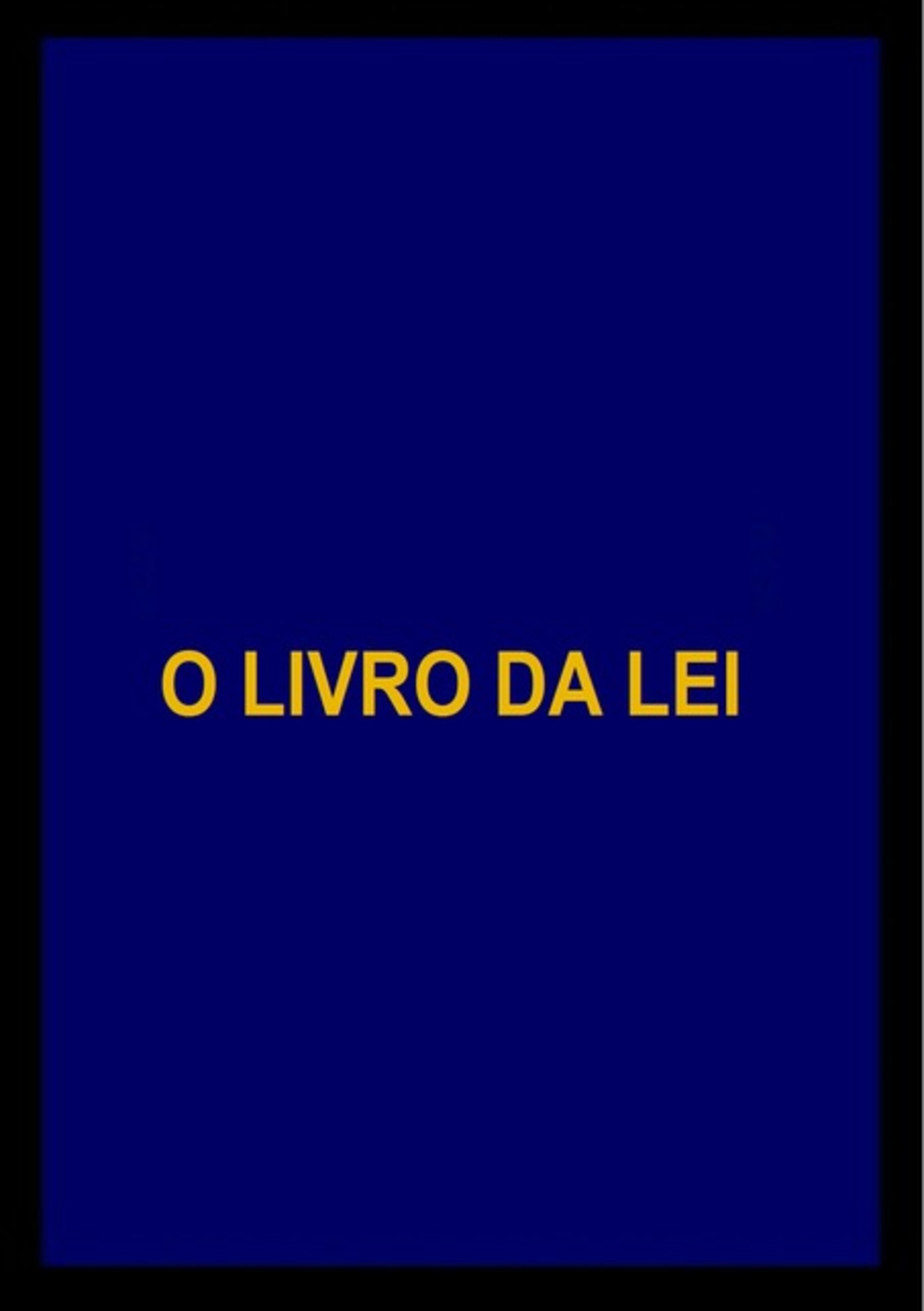 O Livro Da Lei