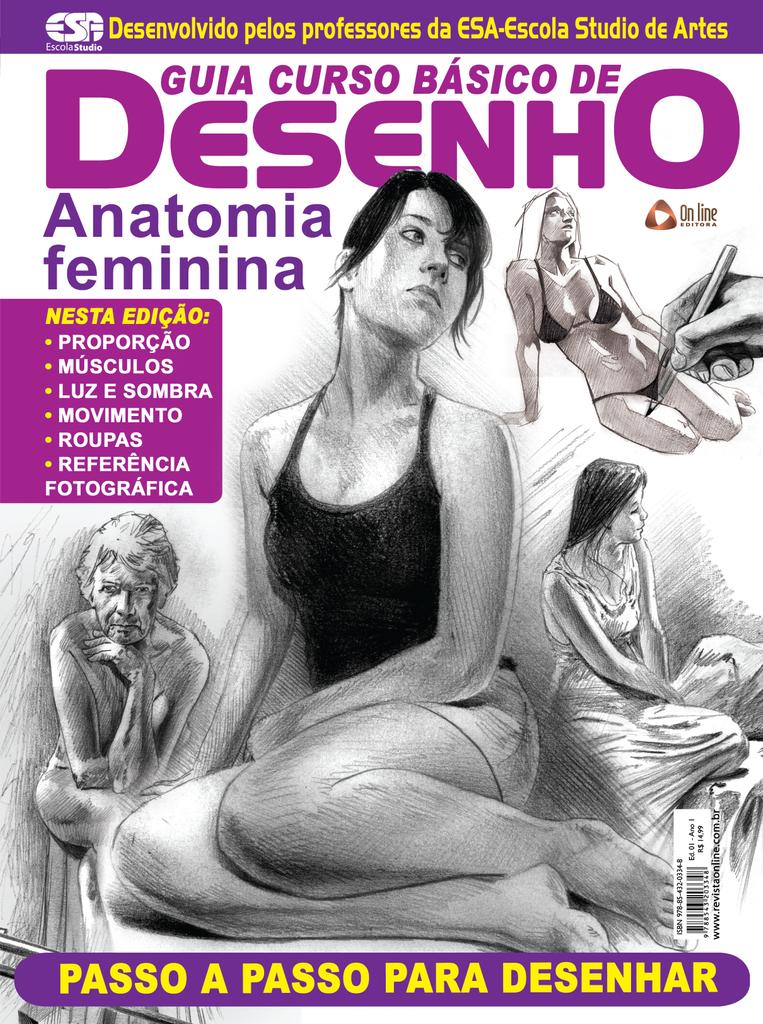 Guia Curso de Desenho Anatomia Feminina 