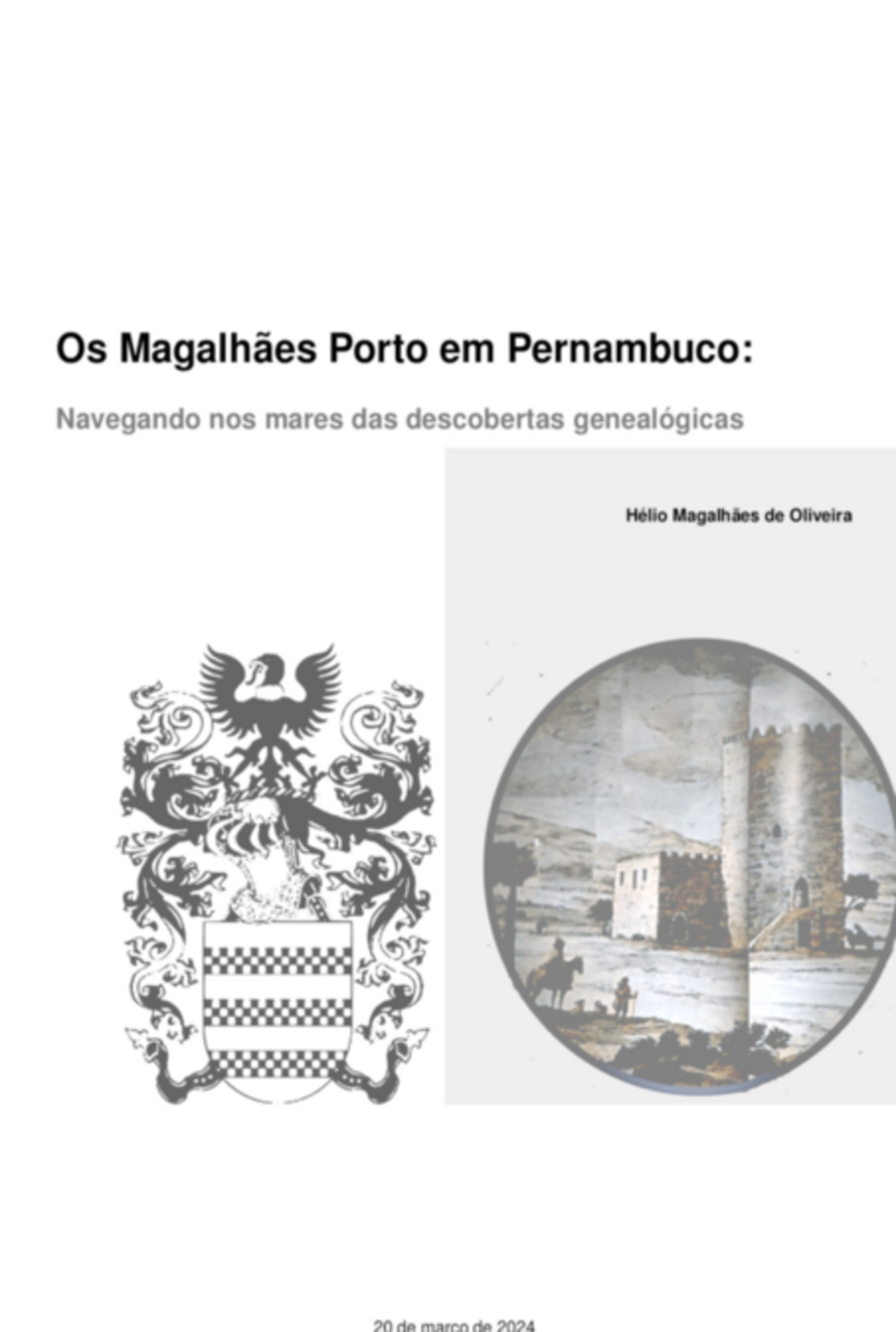 Os Magalhães Porto Em Pernambuco