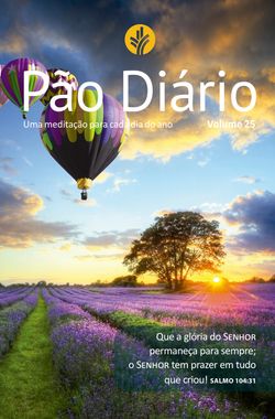 Pão Diário volume 25 - Capa paisagem