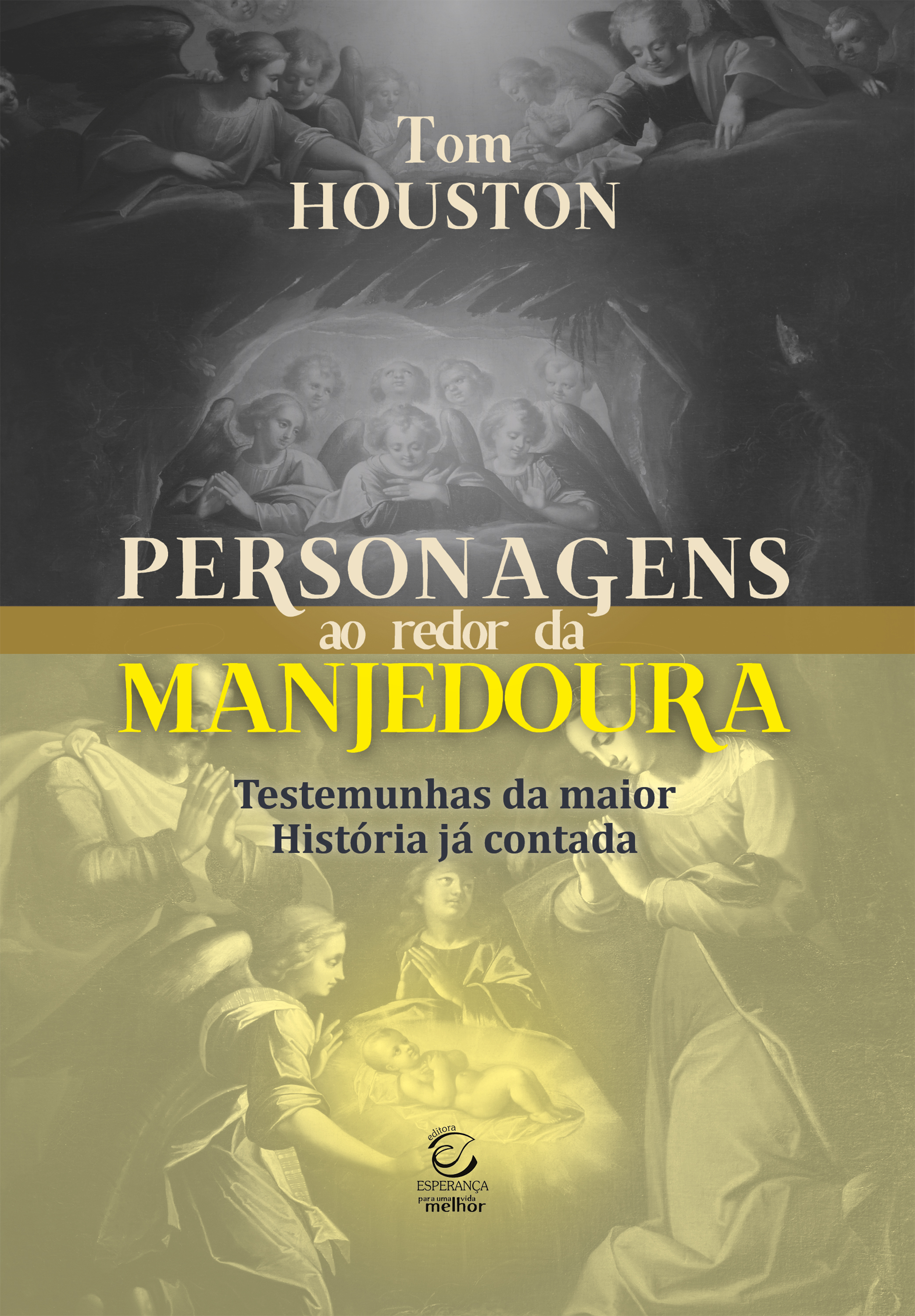 Personagens ao redor da manjedoura