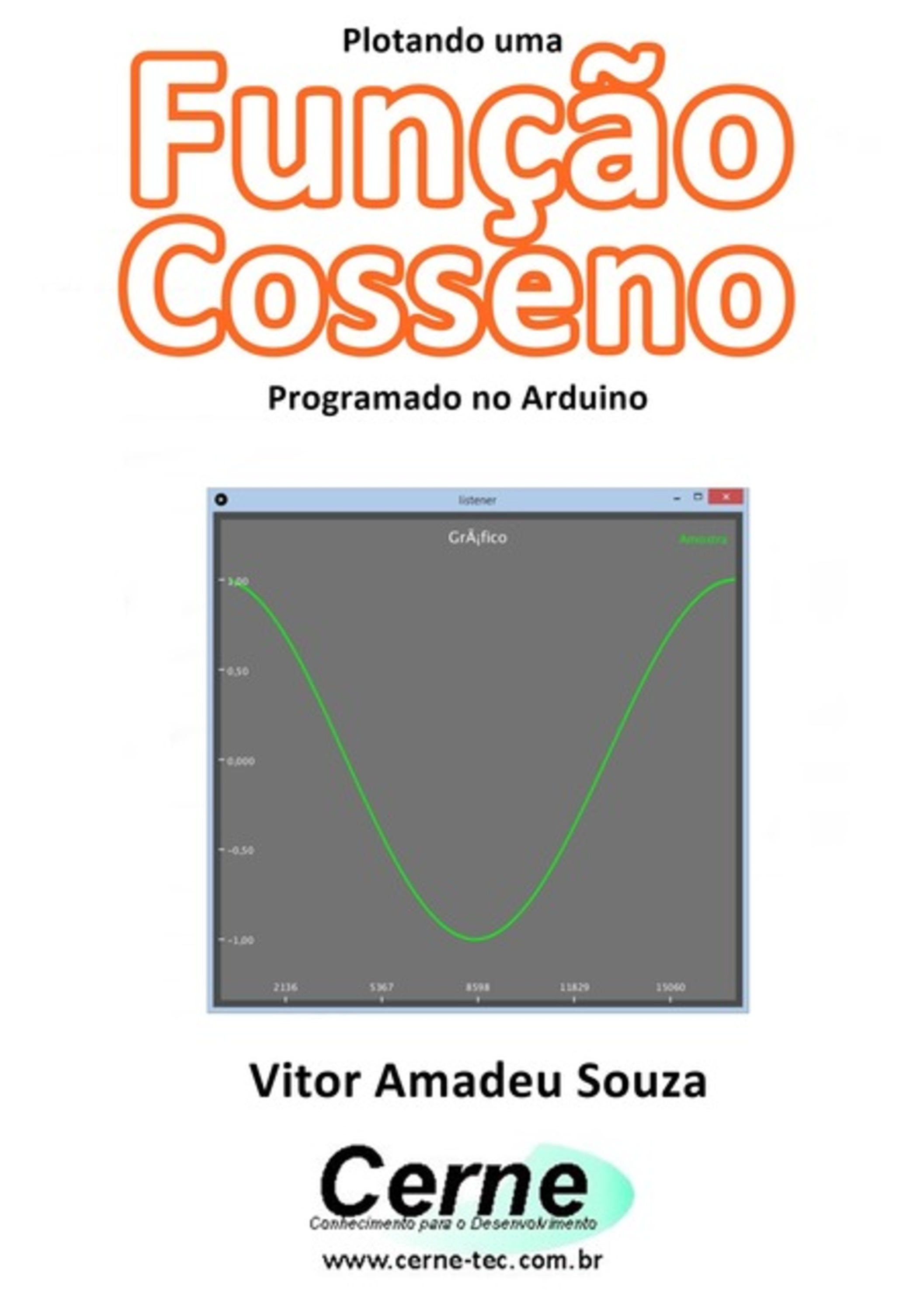 Plotando Uma Função Cosseno Programado No Arduino