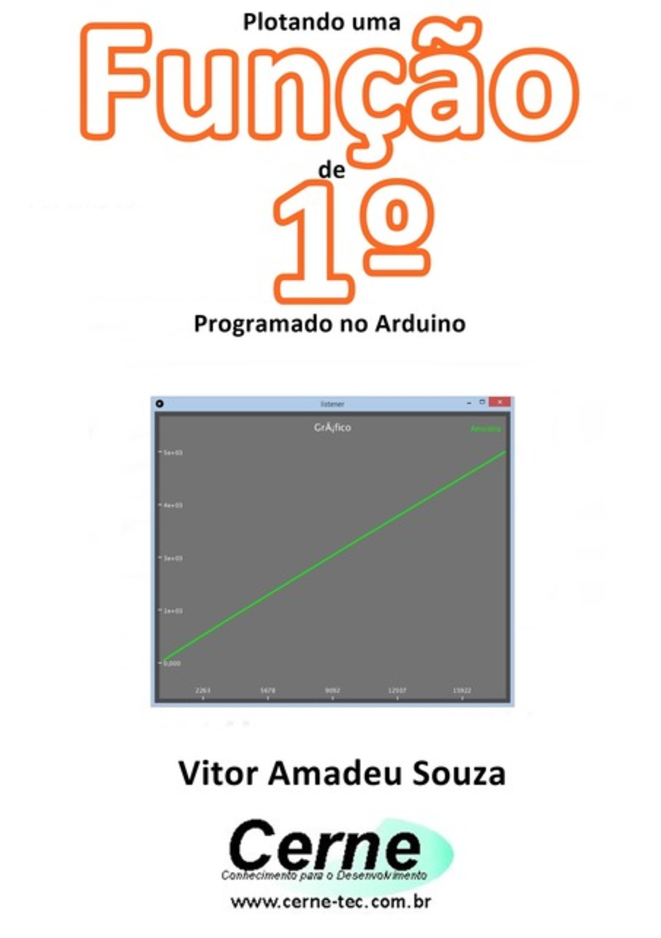 Plotando Uma Função De 1º Programado No Arduino