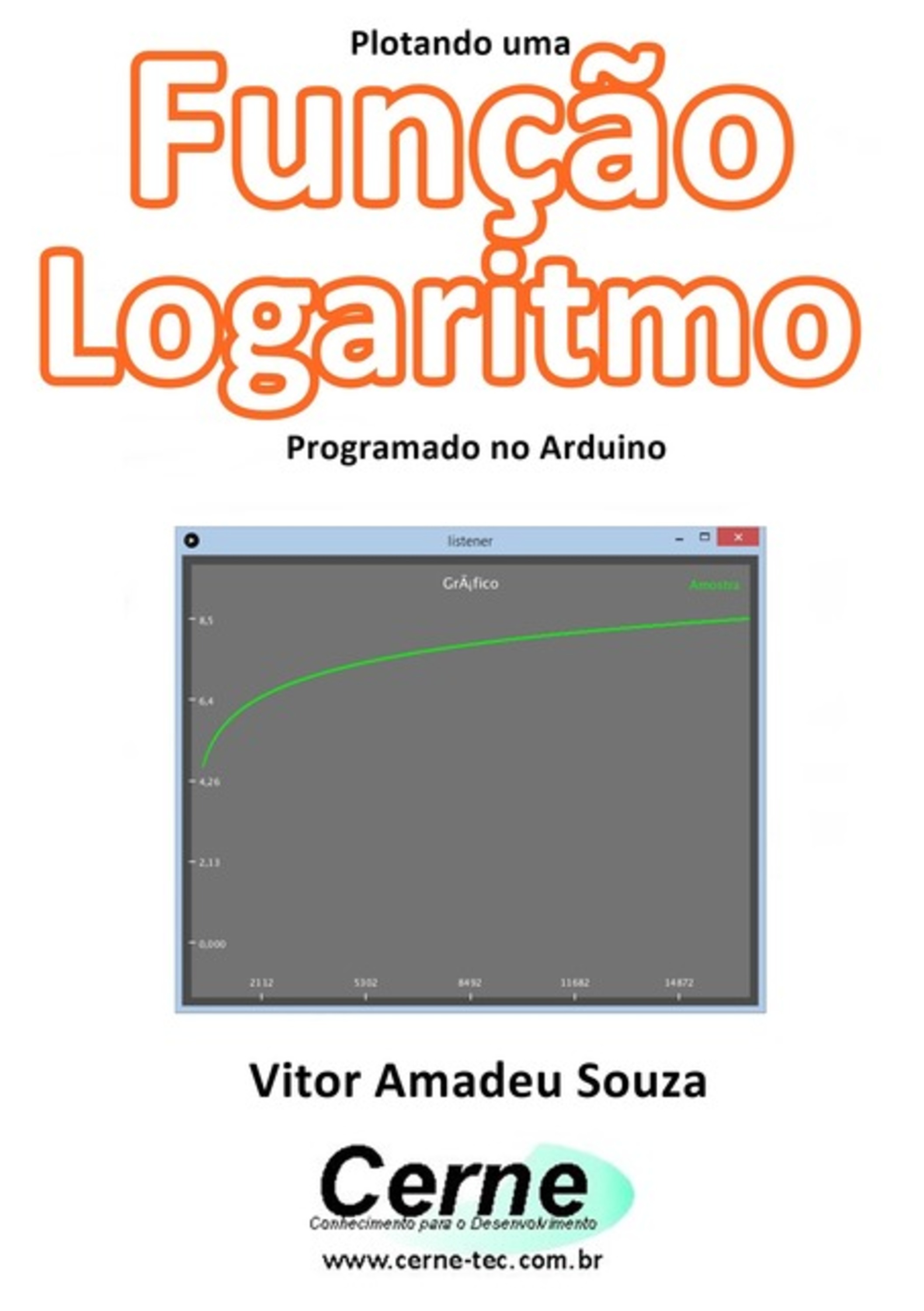 Plotando Uma Função Logaritmo Programado No Arduino