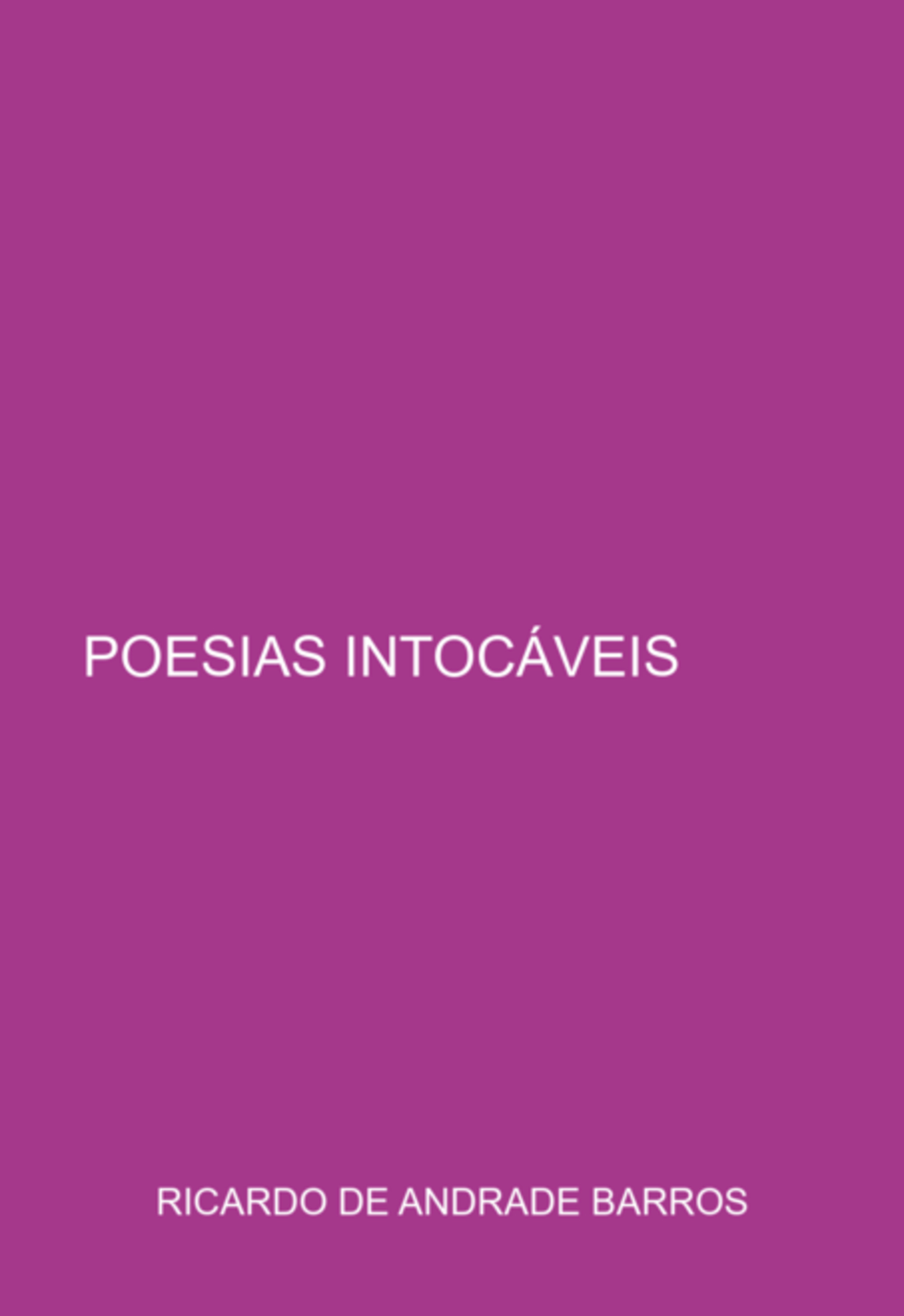 Poesias Intocáveis