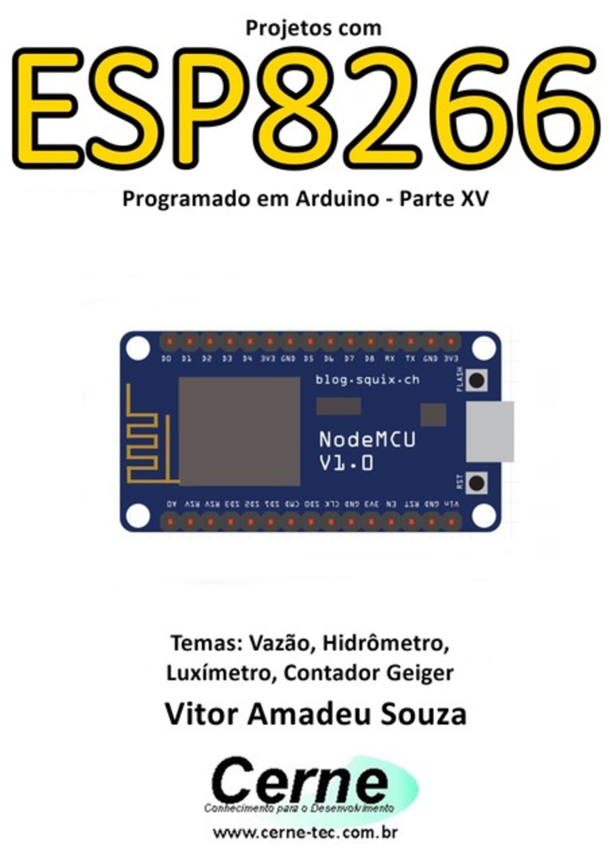 Projetos Com Esp8266 Programado Em Arduino - Parte Xv