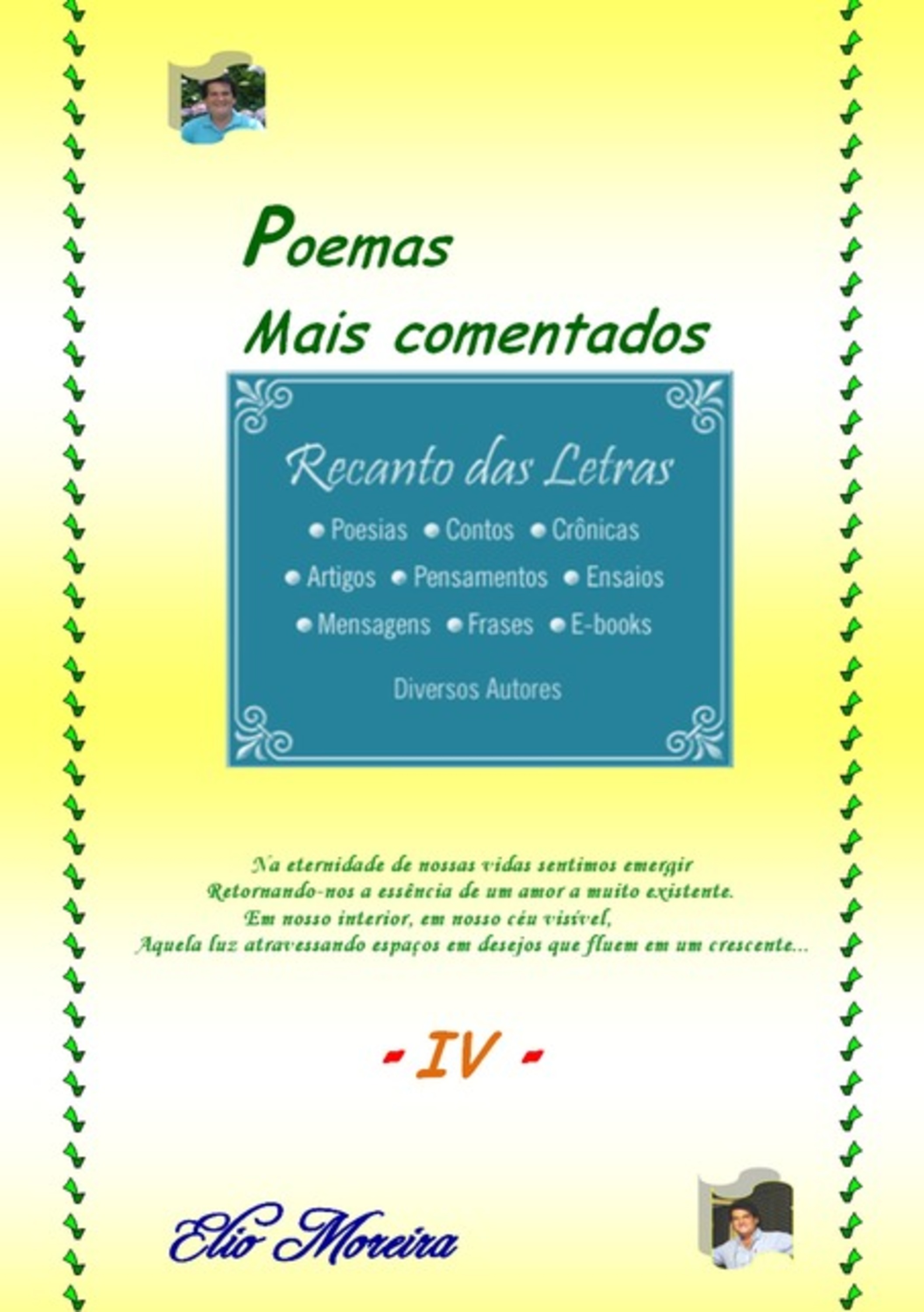 Recanto Das Letras - Iv- Poemas Mais Comentados