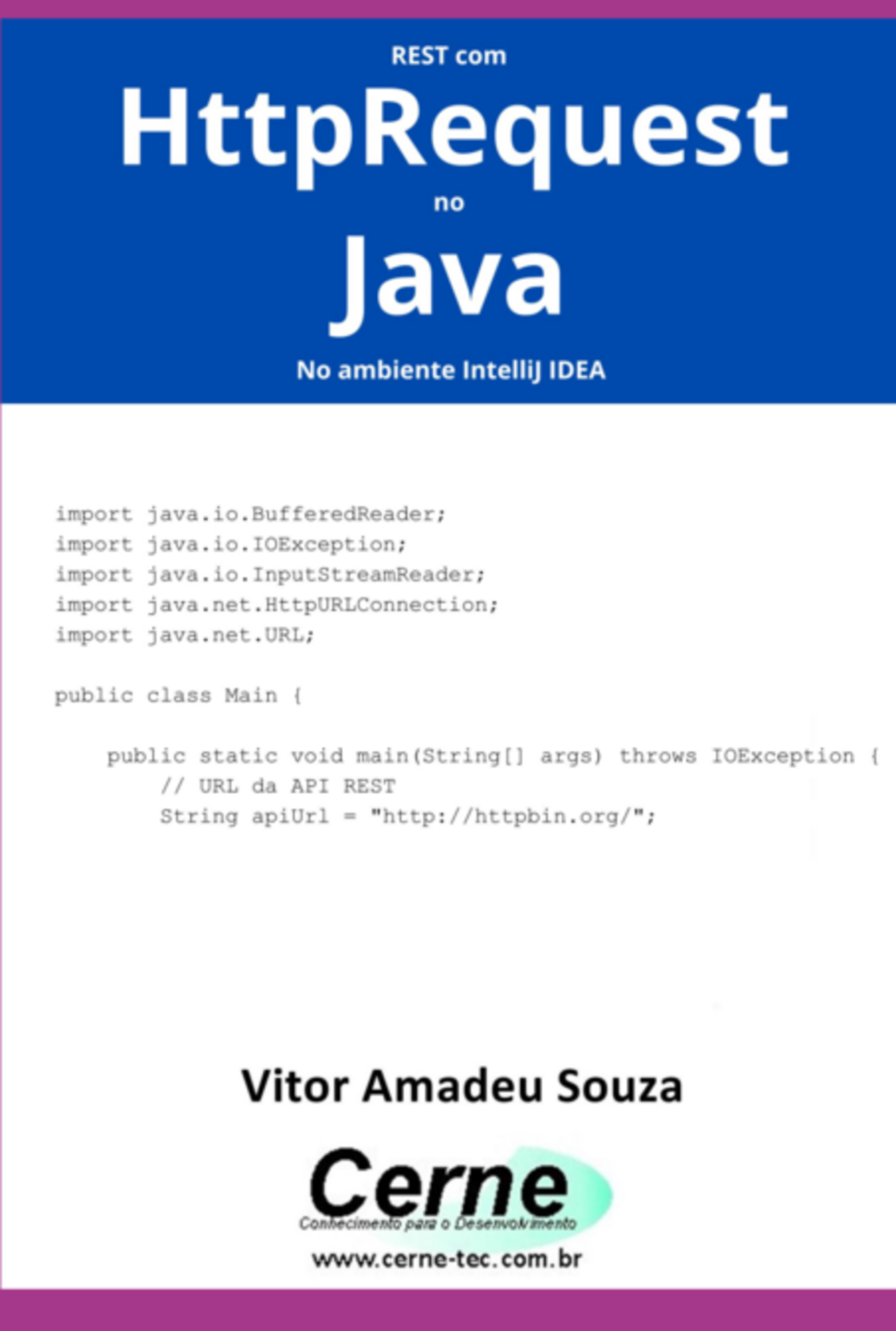 Rest Com Httprequest No Java No Ambiente Intellij Idea