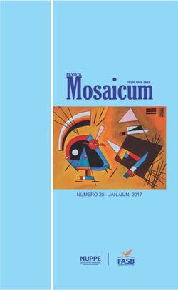 Revista Mosaicum, número 25