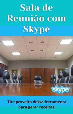 Sala de reunião com Skype