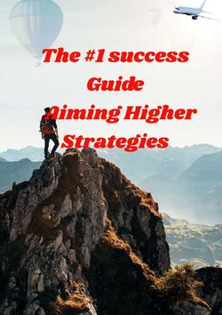 The #1 success guide Aim Higher Strategies