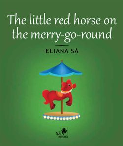 The little red horse on the merry-go-round