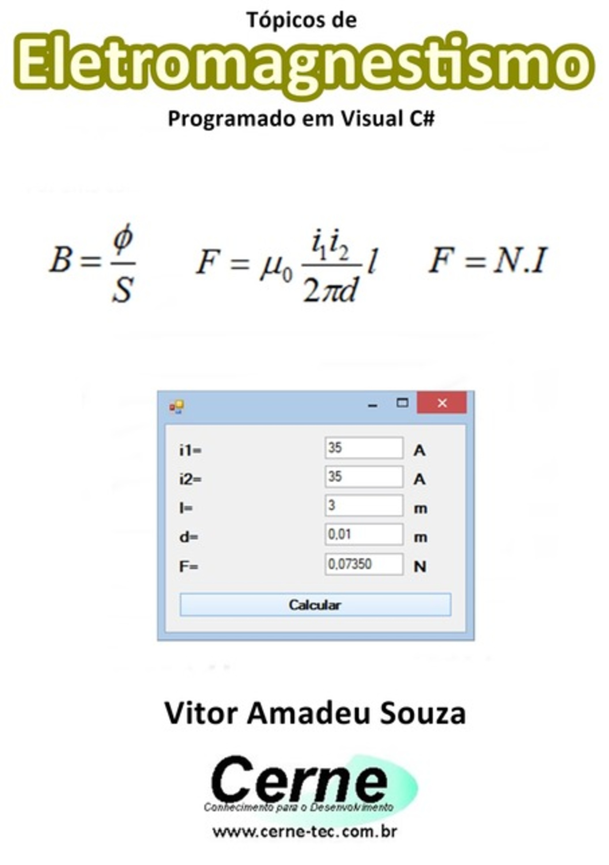 Tópicos De Eletromagnestismo Programado Em Visual C#