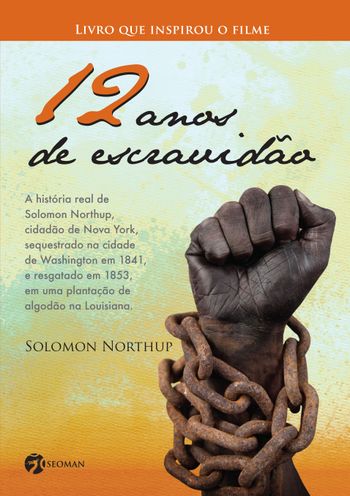 Capa Livro: 12 anos de escravidão
