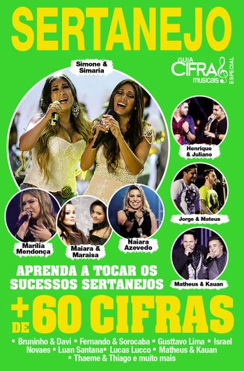 Cifras Dos Sucessos Ed. 25 - Mais tocadas do sertanejo *PRODUTO DIGITAL  (PDF)