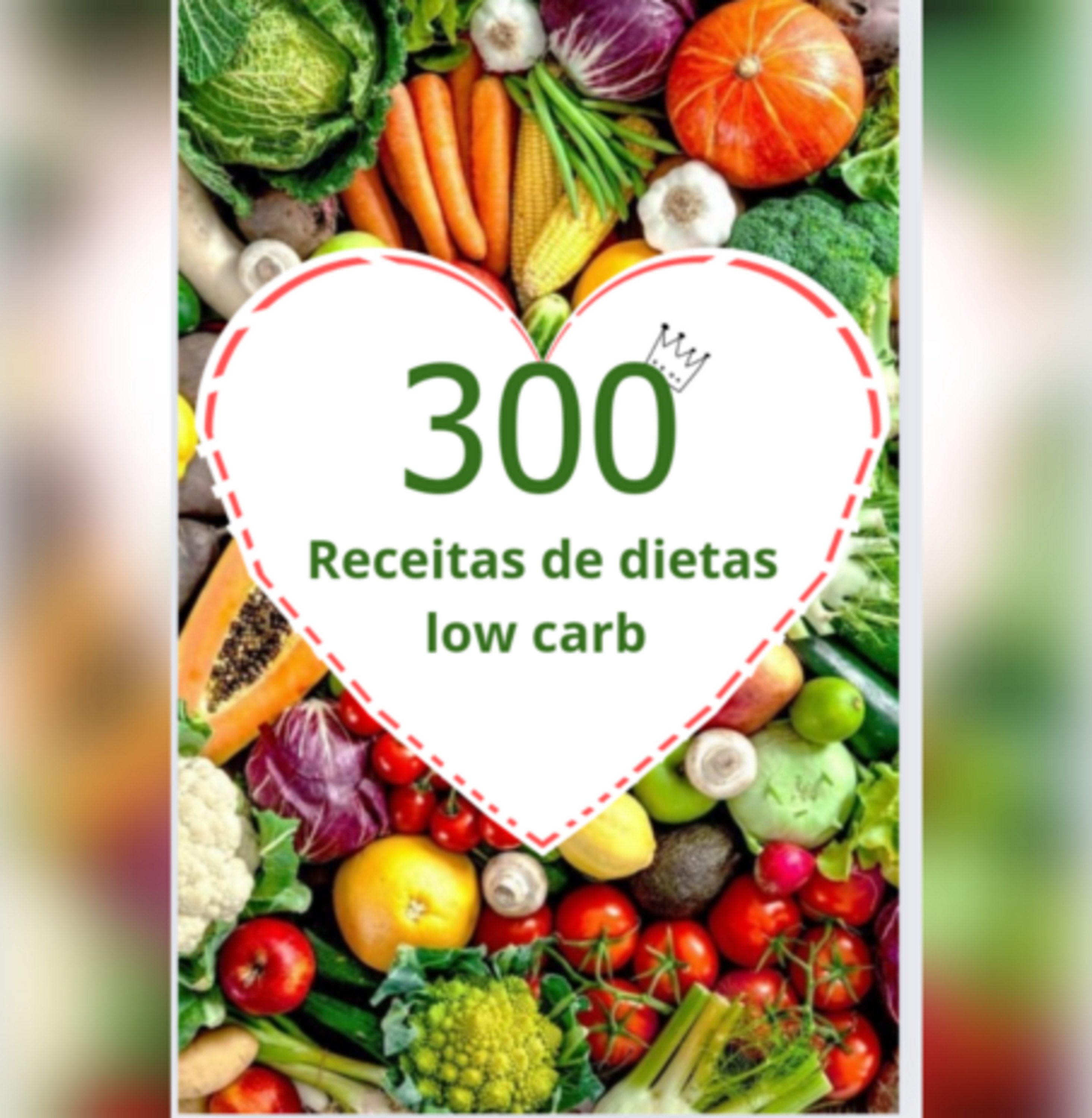 300 Receitas De Dietas Low Carb