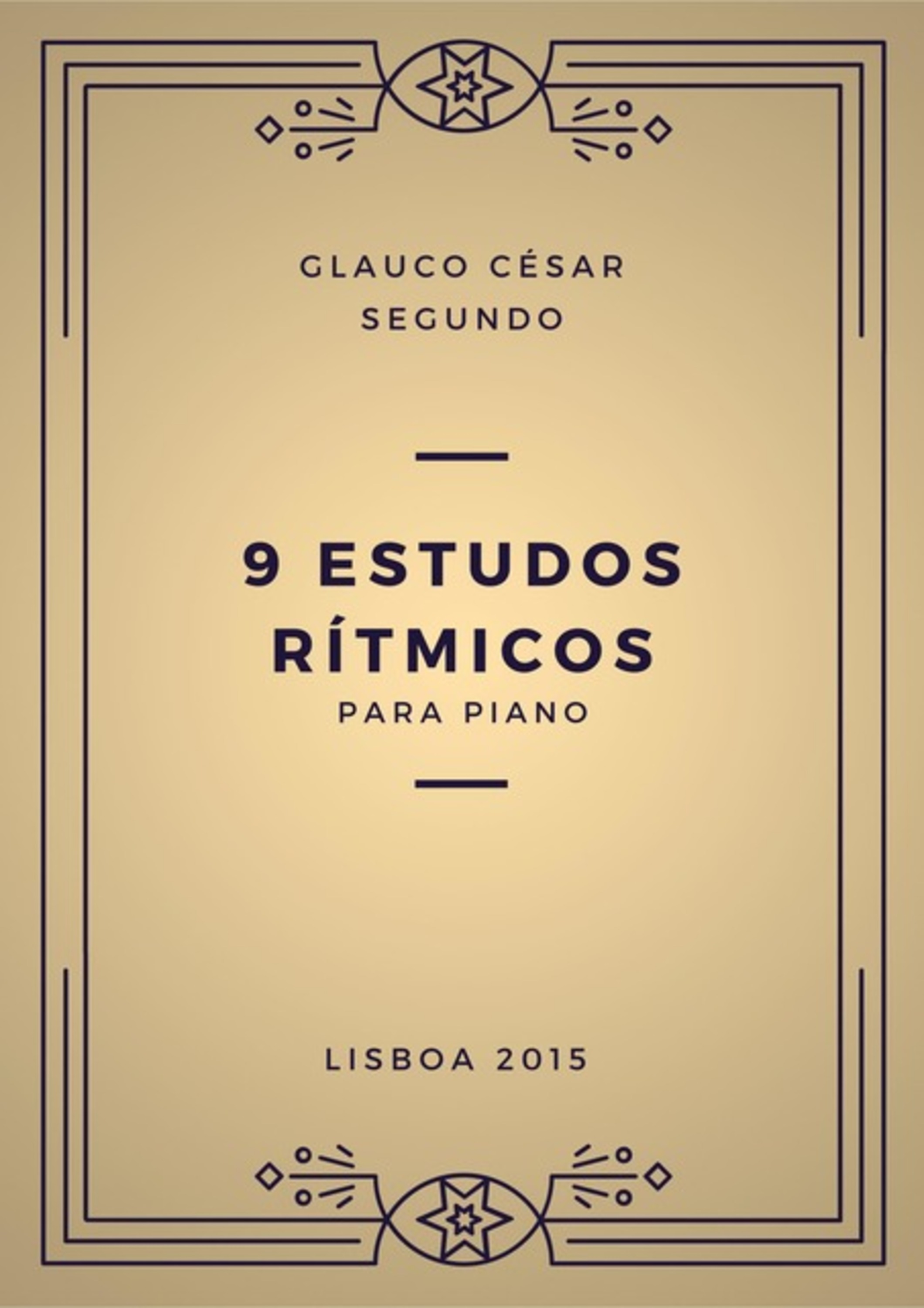 9 Estudos Rítmicos Para Piano