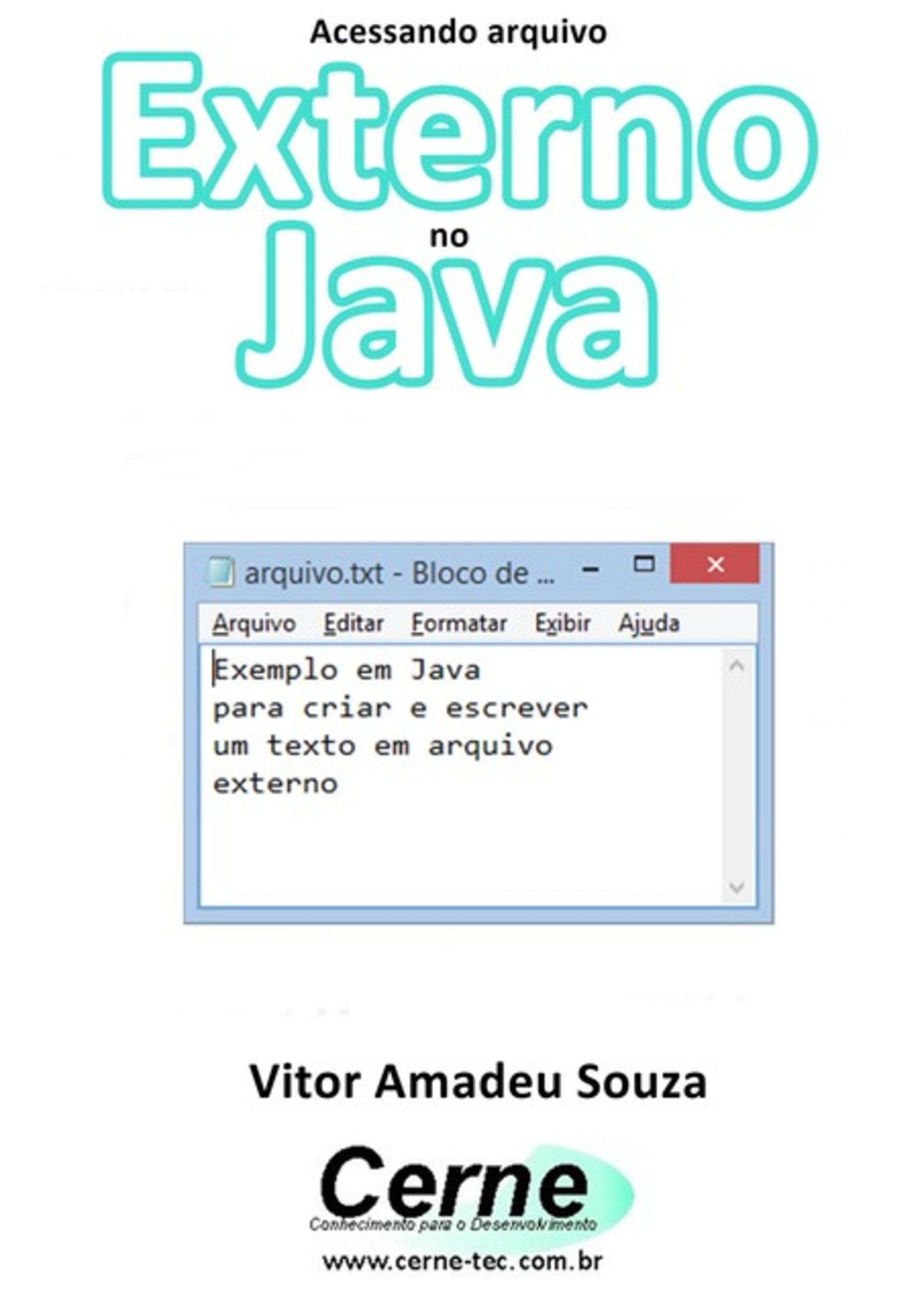 Acessando Arquivo Externo No Java