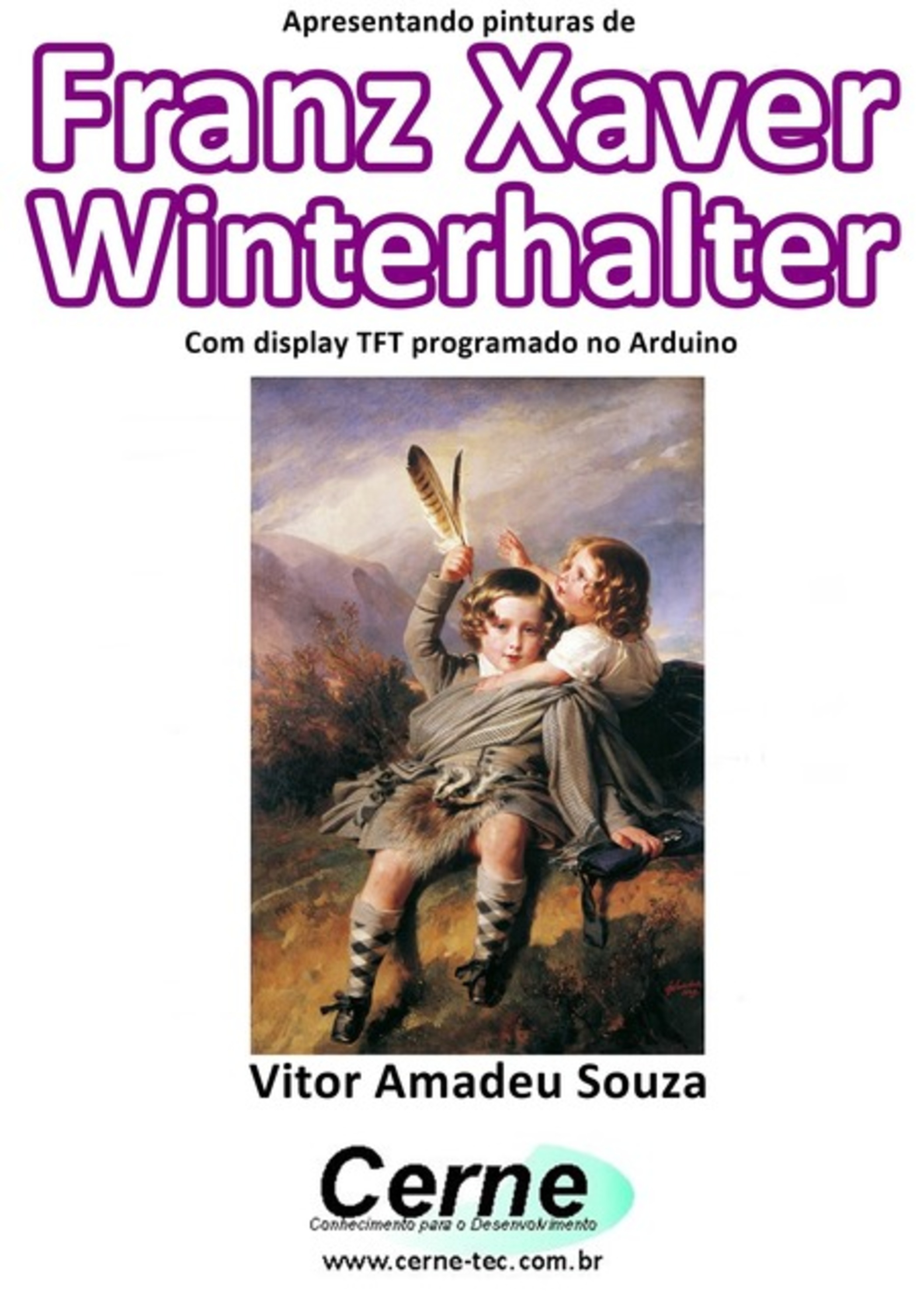 Apresentando Pinturas De Franz Xaver Winterhalter Com Display Tft Programado No Arduino