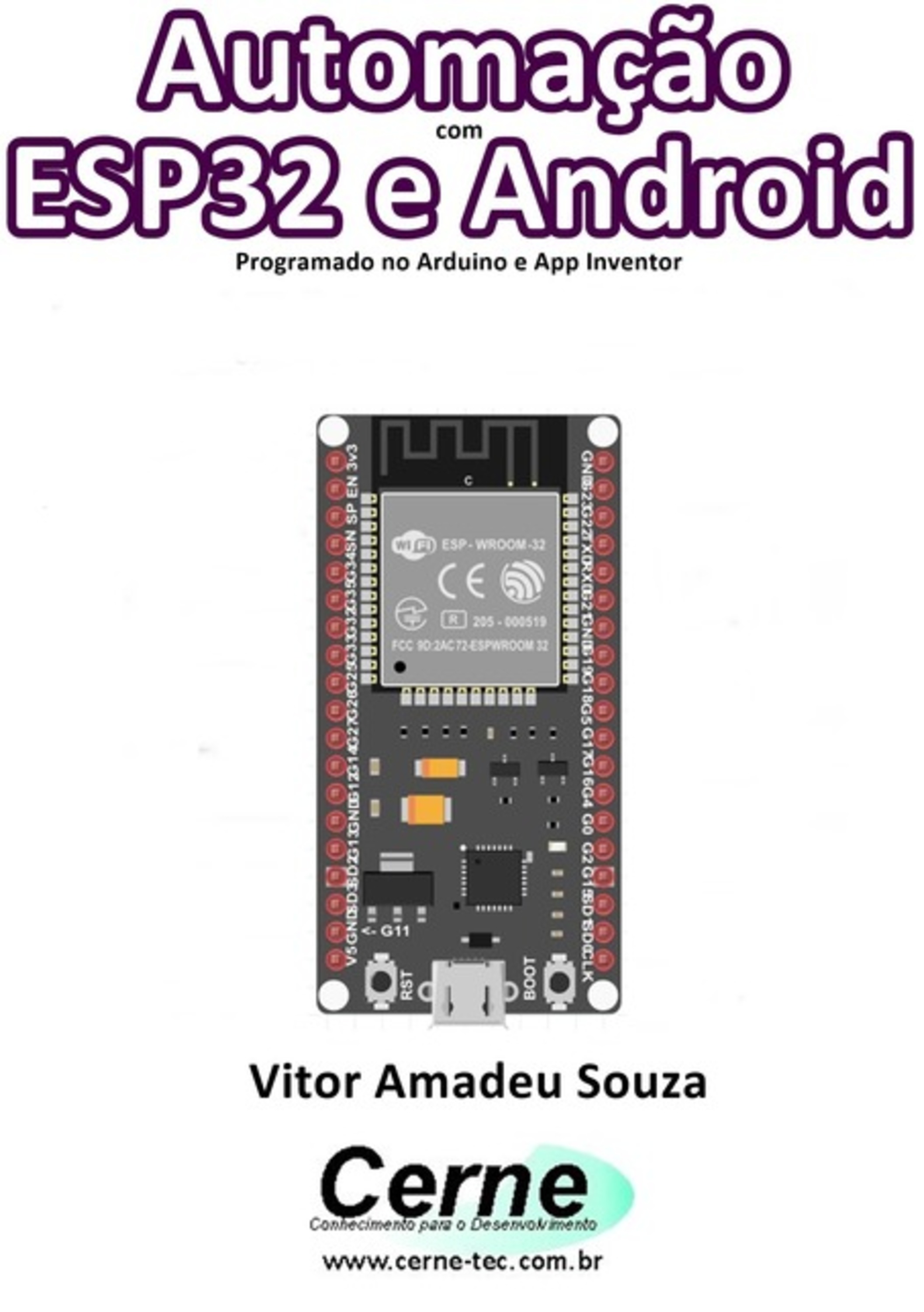 Automação Com Esp32 E Android Programado No Arduino E App Inventor