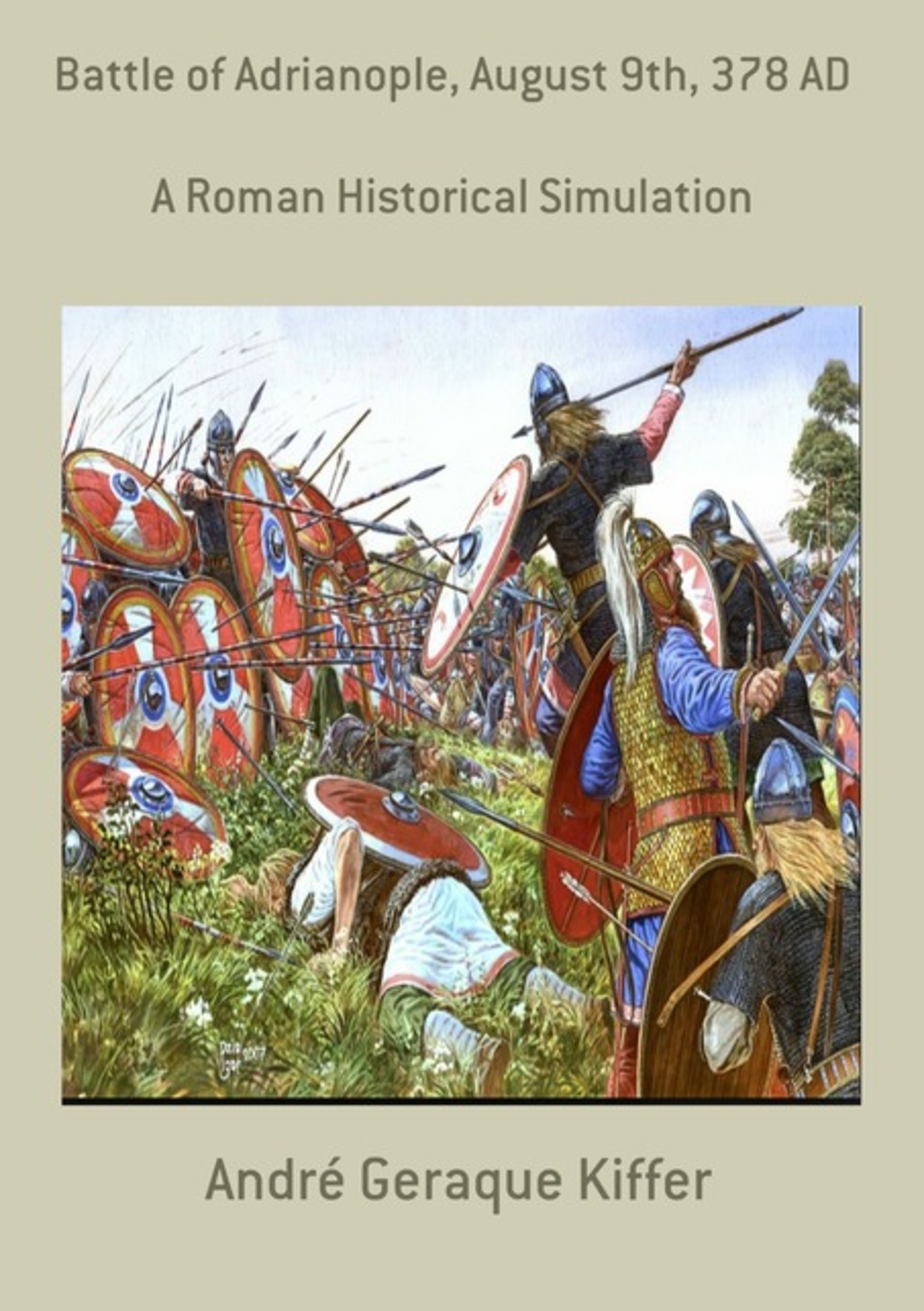 Battle Of Adrianople, August 9th, 378 Ad