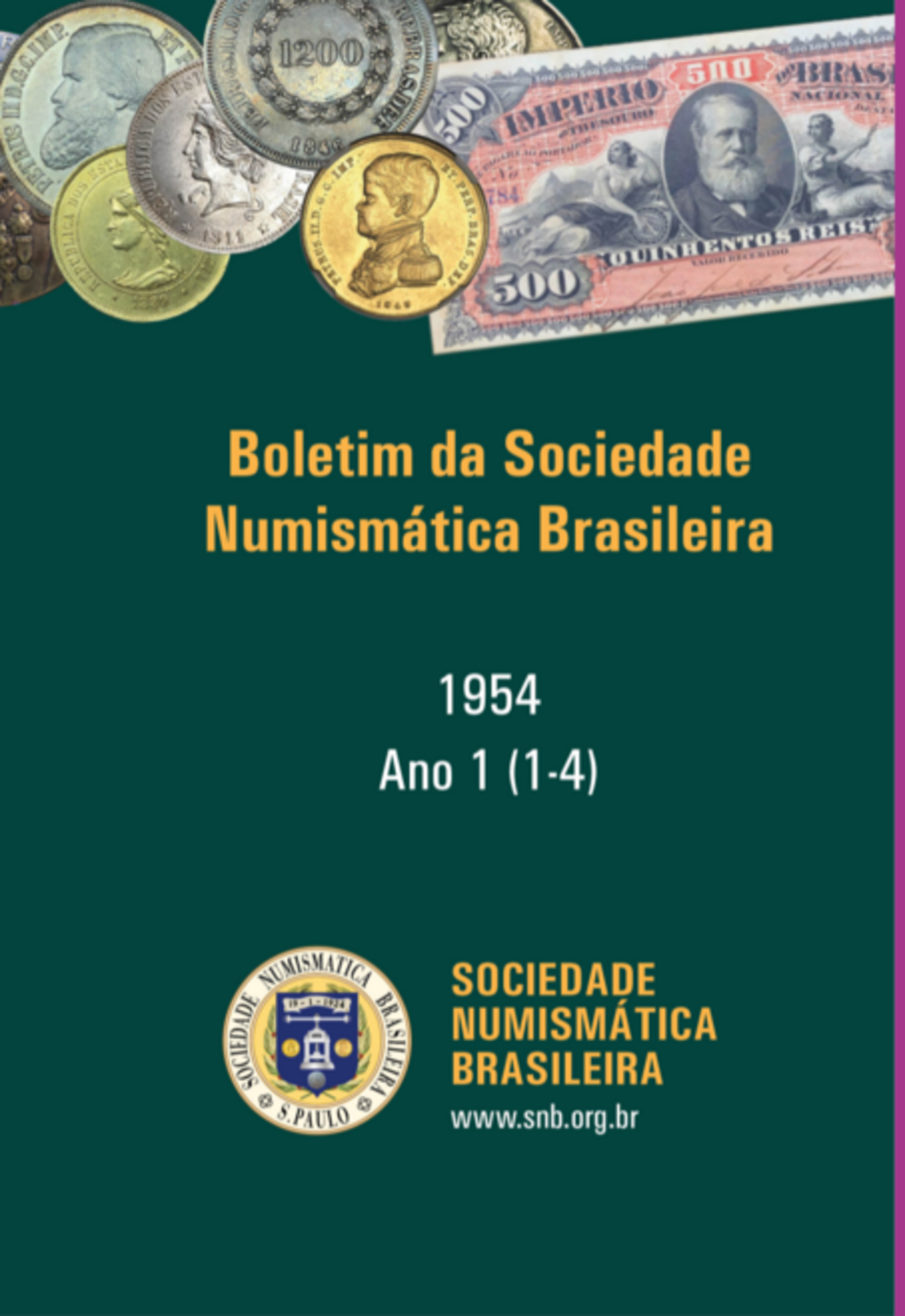 Boletim Da Sociedade Numismática