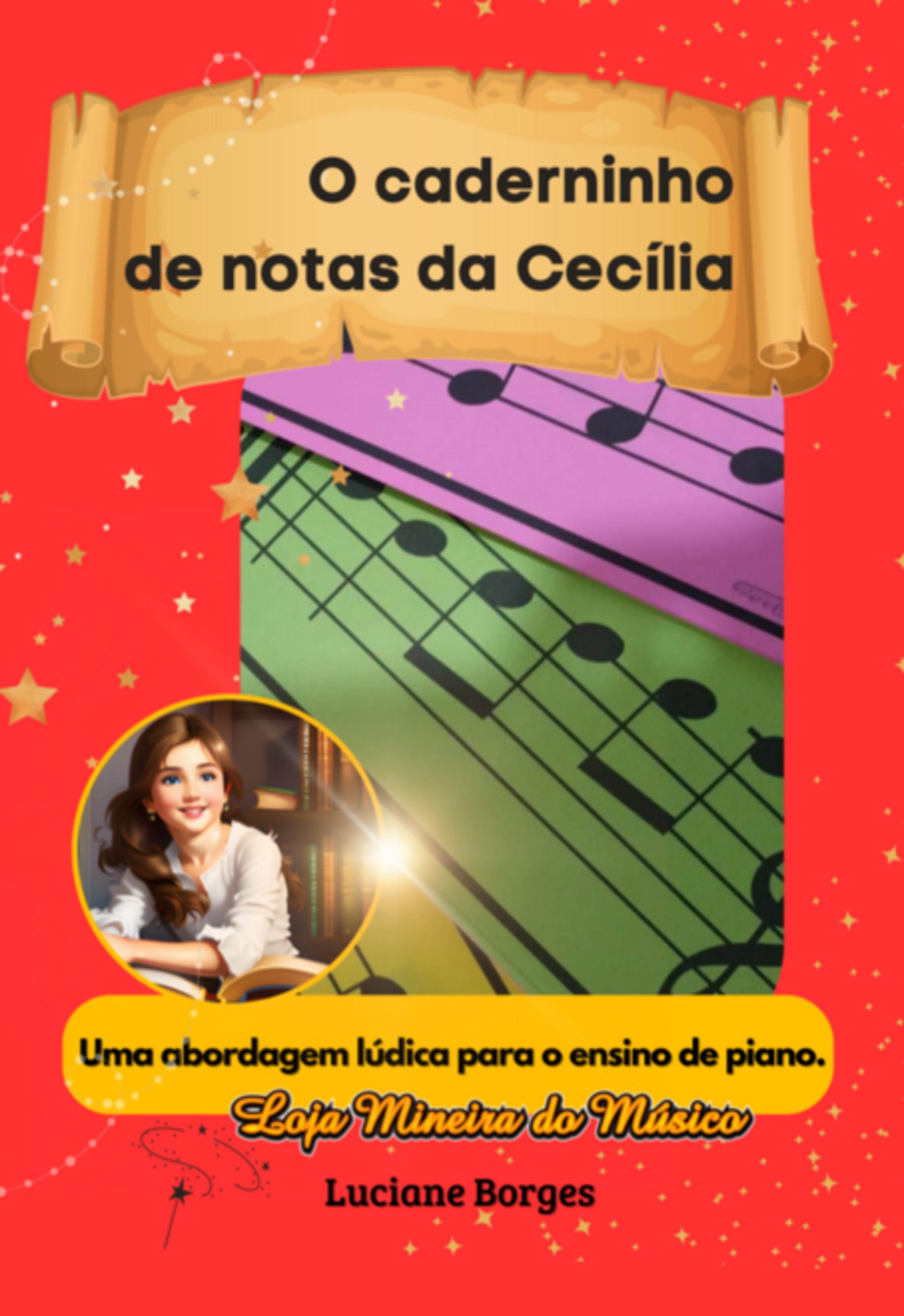 Caderninho De Notas Musicais: 