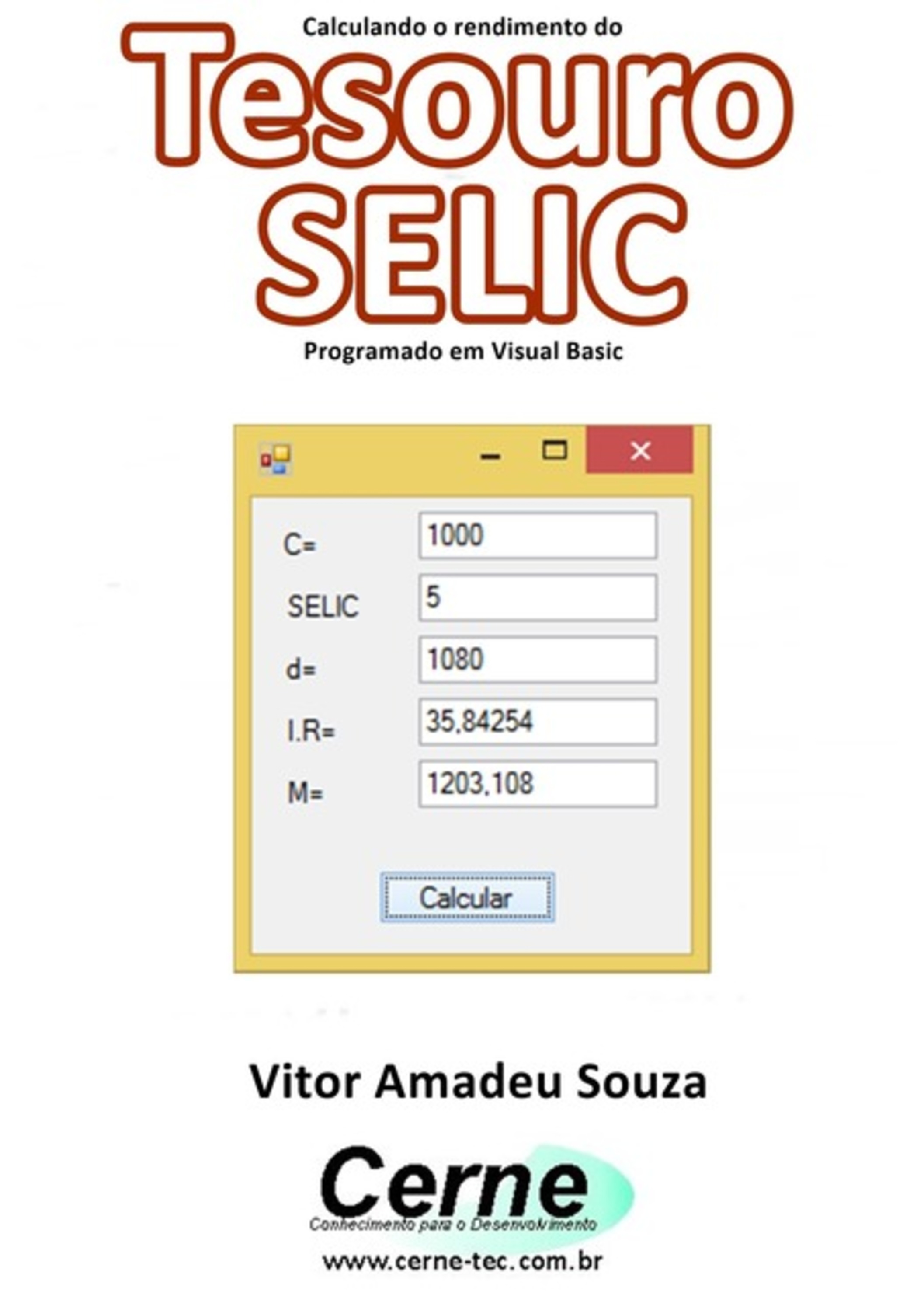 Calculando O Rendimento Do Tesouro Selic Programado Em Visual Basic