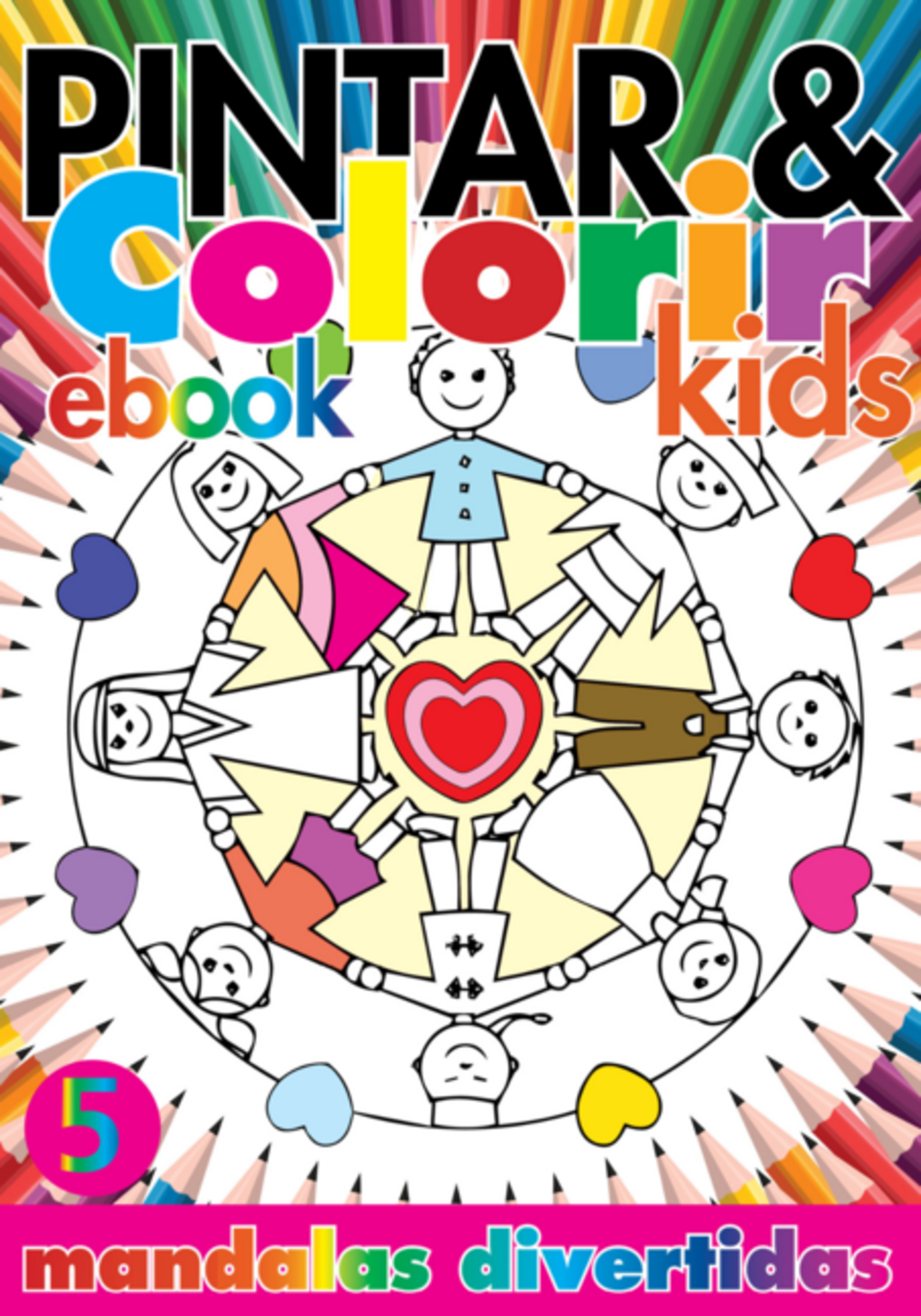 Coleção Pintar E Colorir Kids- Mandalas Divertidas Ed.05