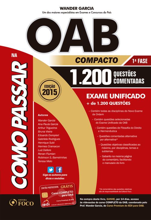 Como Passar - OAB Compacto - 2015