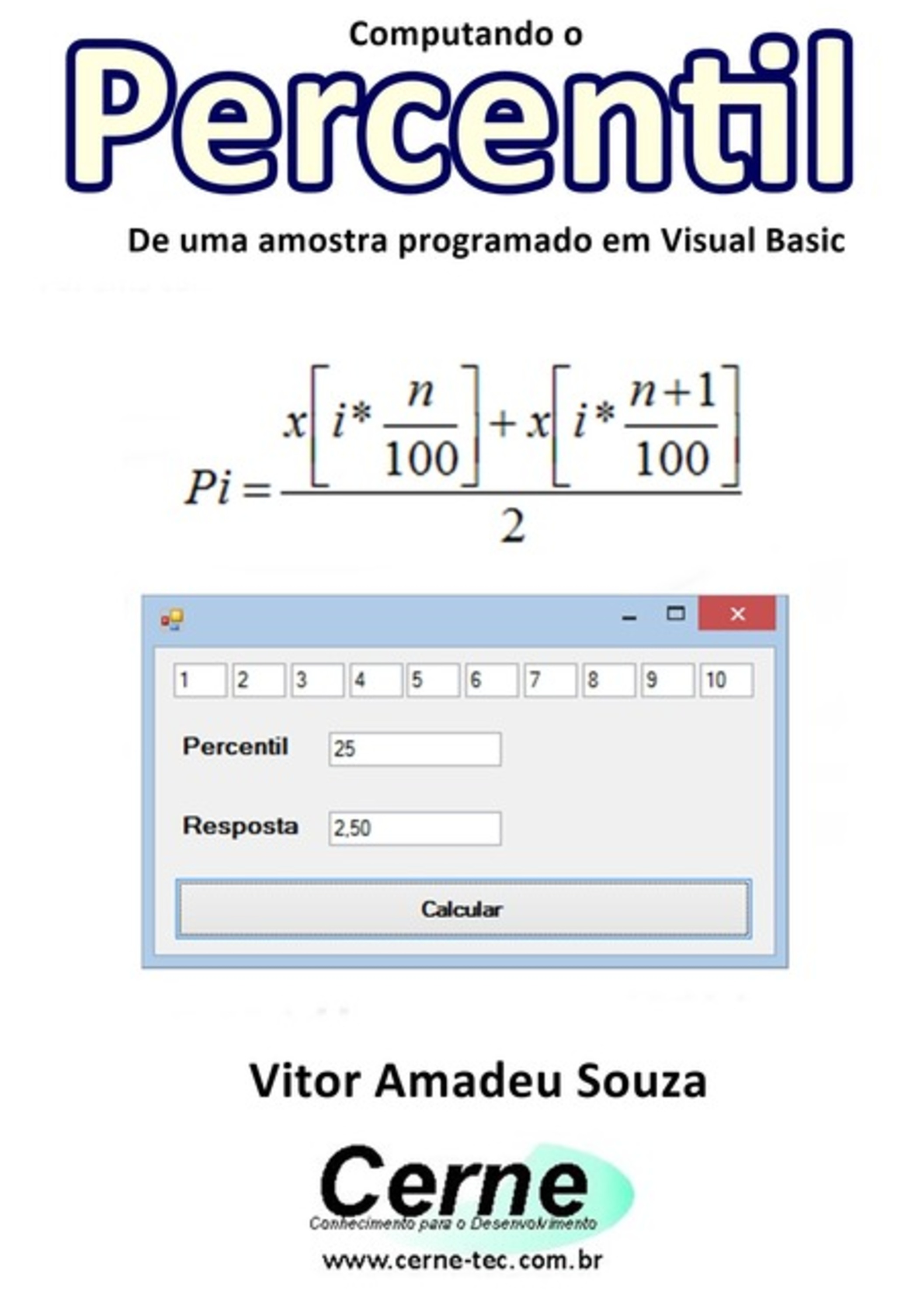 Computando O Percentil De Uma Amostra Programado Em Visual Basic