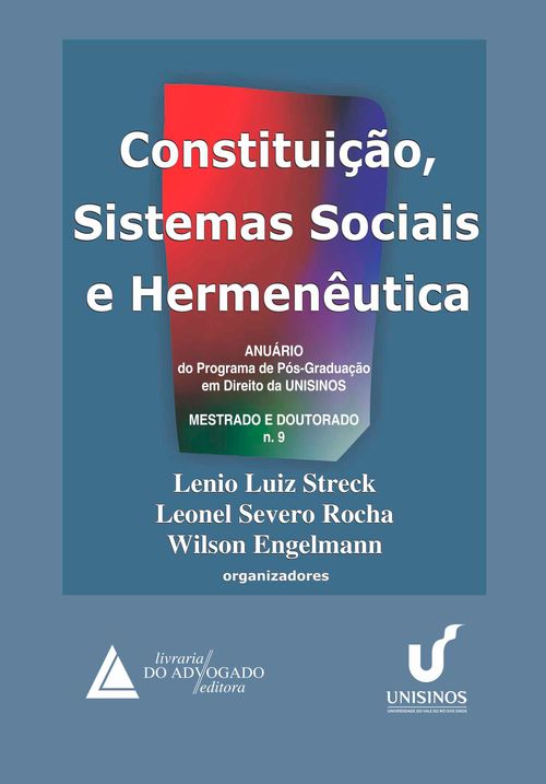 Constituição Sistemas Sociais e Hermenêutica Nº 09