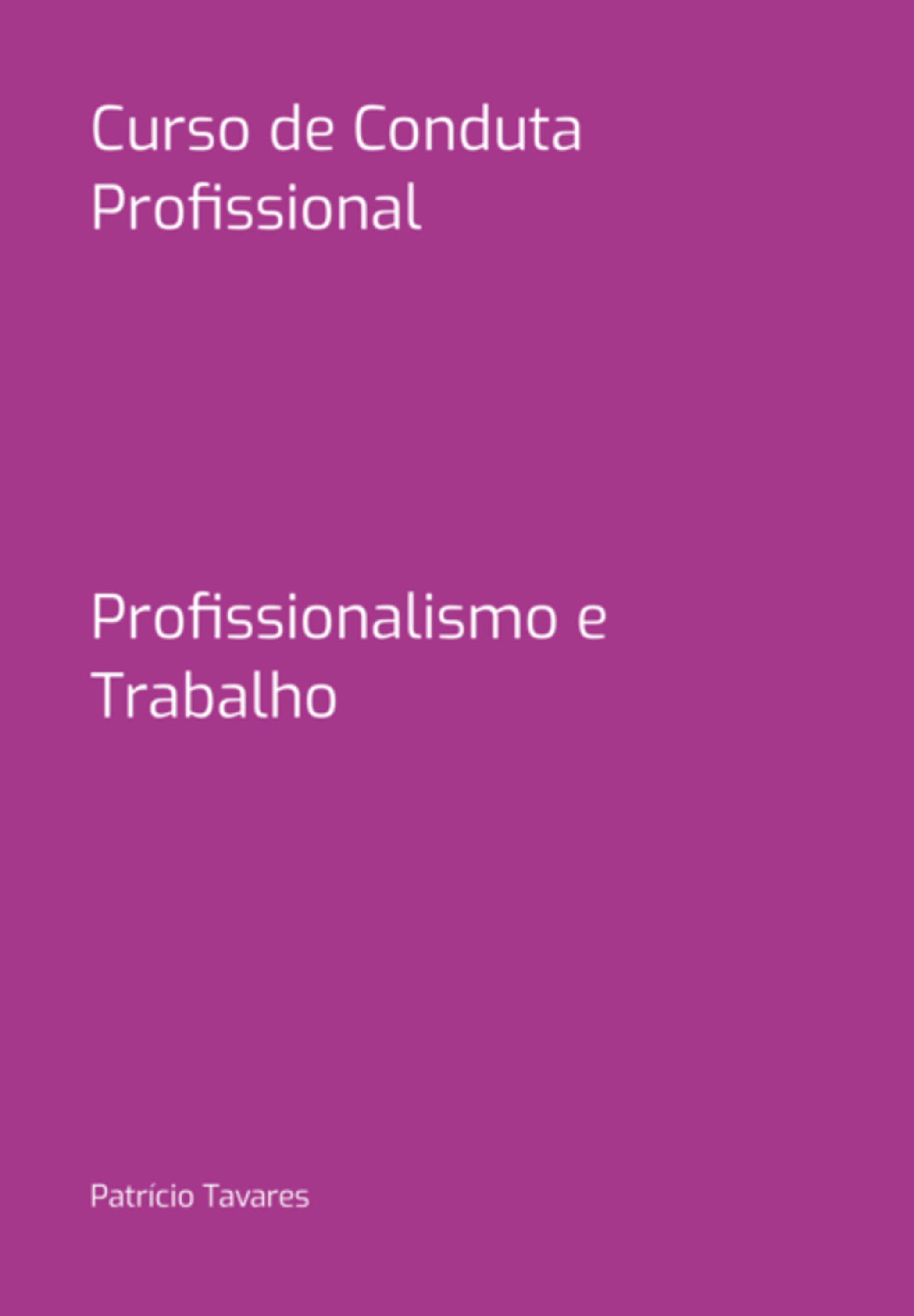 Curso De Conduta Profissional