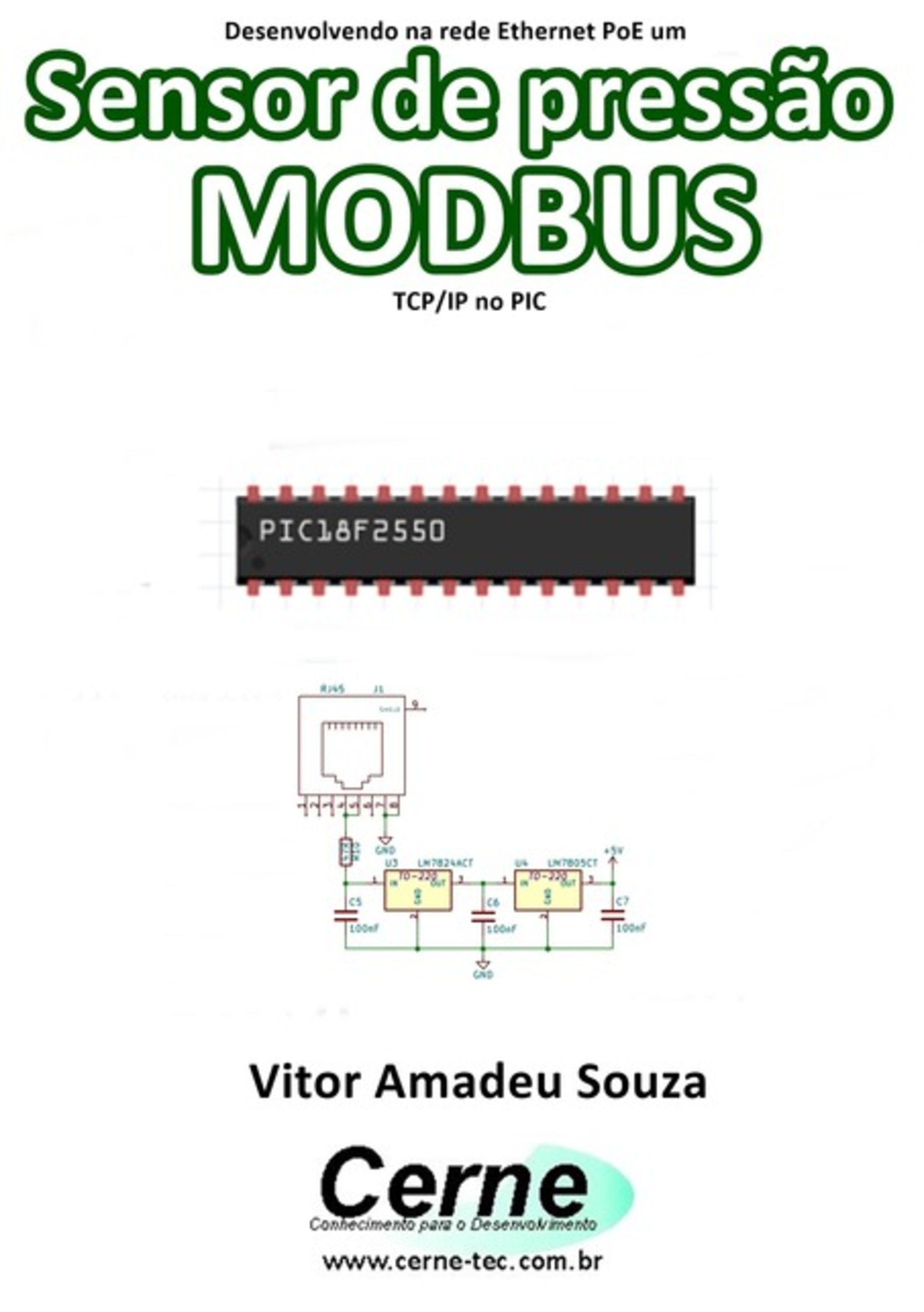 Desenvolvendo Na Rede Ethernet Poe Um Sensor De Pressão Modbus Tcp/ip No Pic