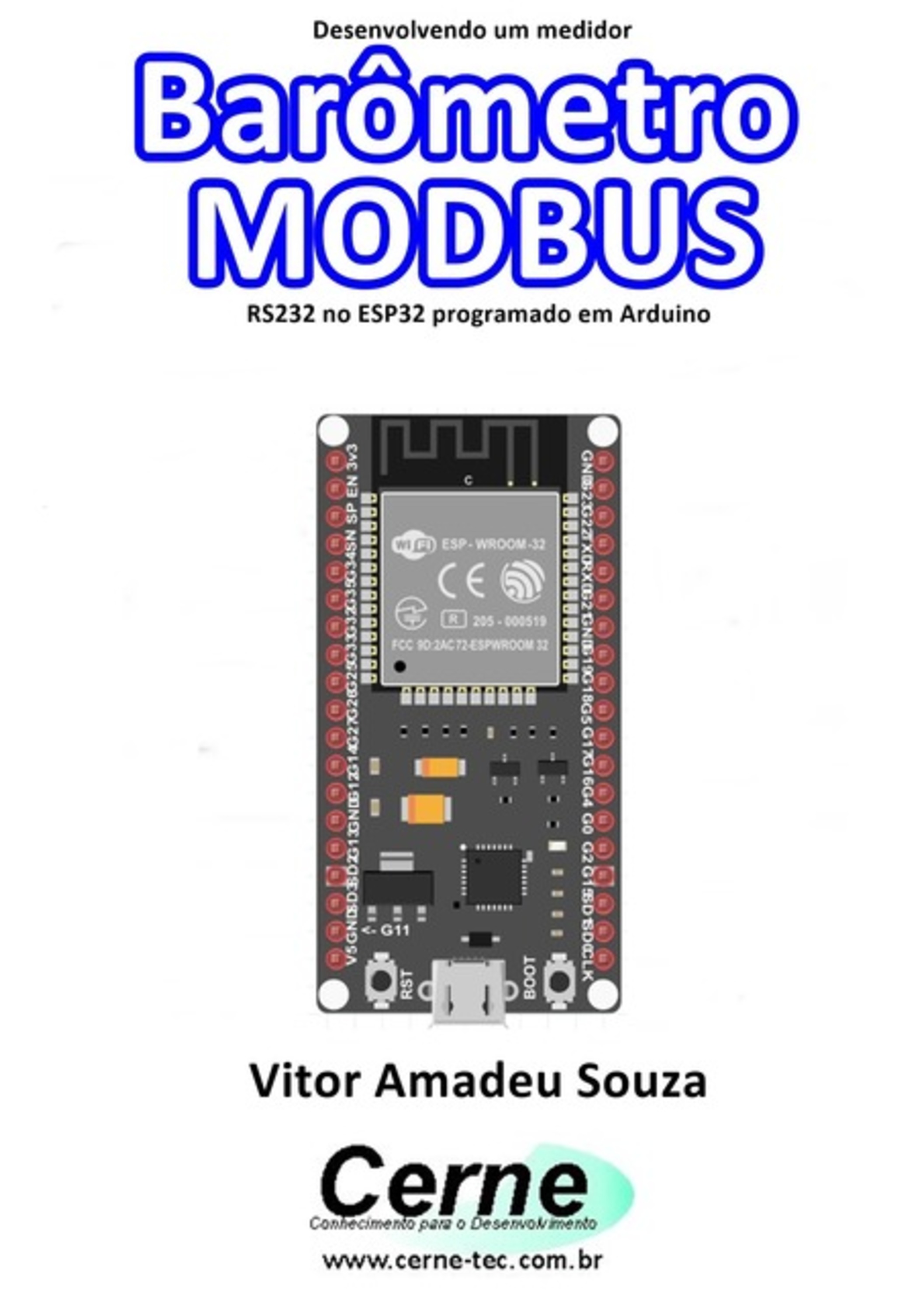 Desenvolvendo Um Medidor Barômetro Modbus Rs232 No Esp32 Programado Em Arduino