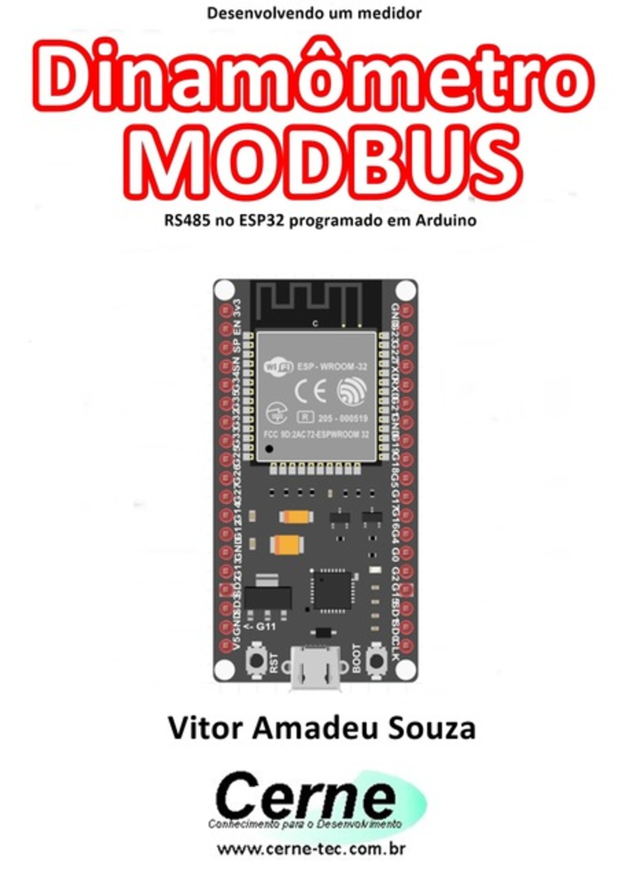 Desenvolvendo Um Medidor Dinamômetro Modbus Rs485 No Esp32 Programado Em Arduino