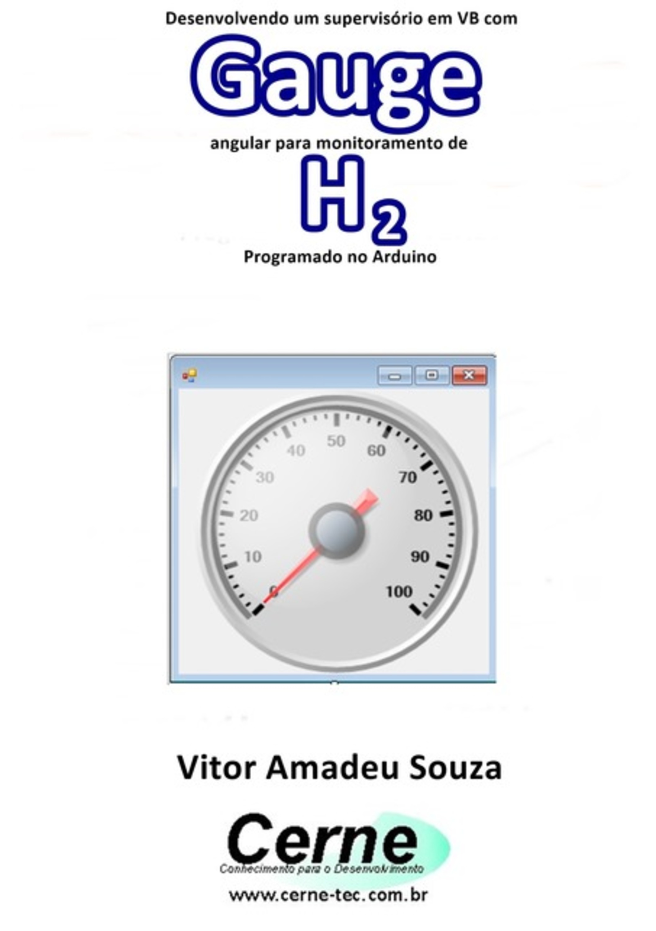 Desenvolvendo Um Supervisório Em Vb Com Gauge Angular Para Monitoramento De H2 Programado No Arduino