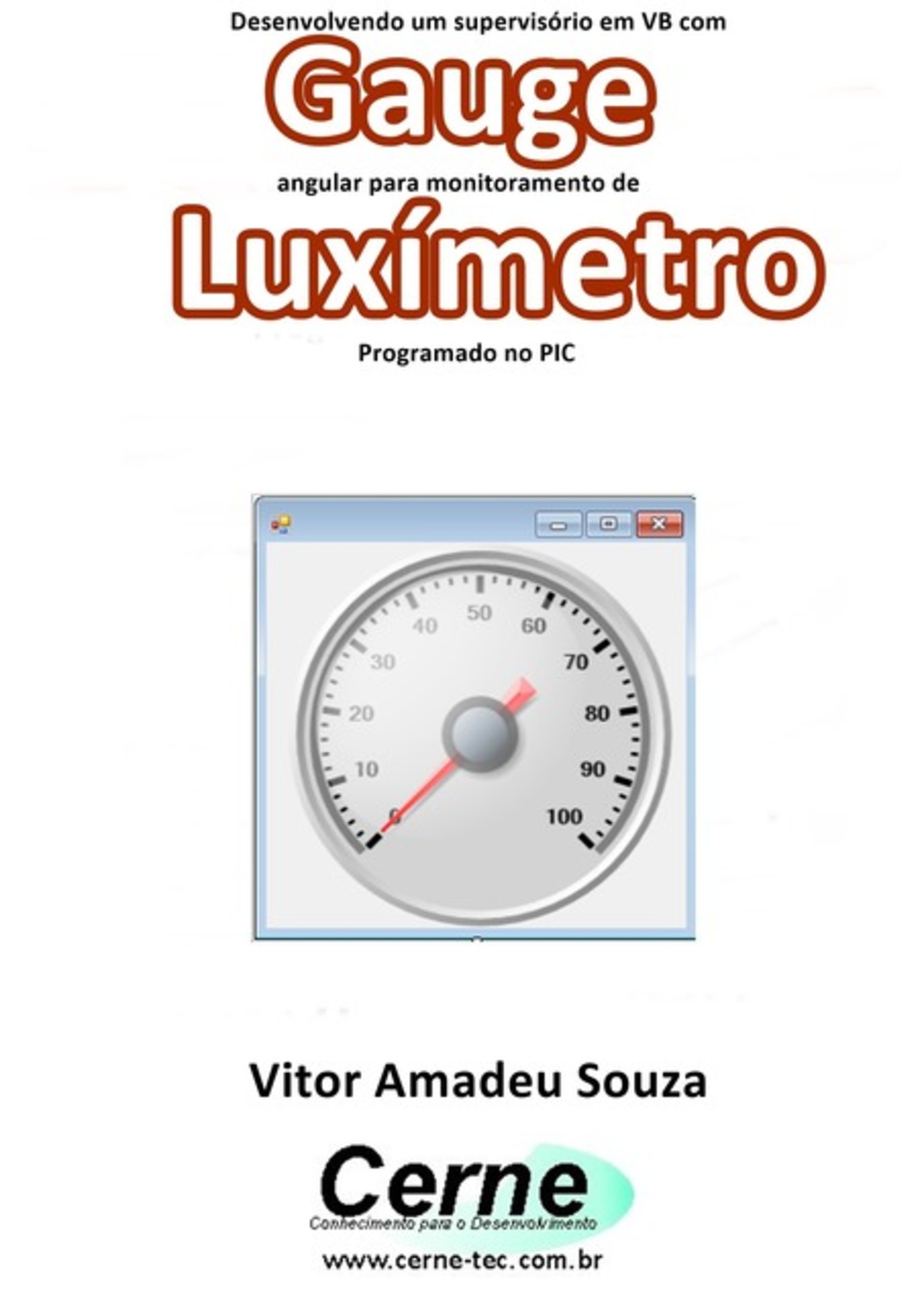 Desenvolvendo Um Supervisório Em Vb Com Gauge Angular Para Monitoramento De Luxímetro Programado No Pic