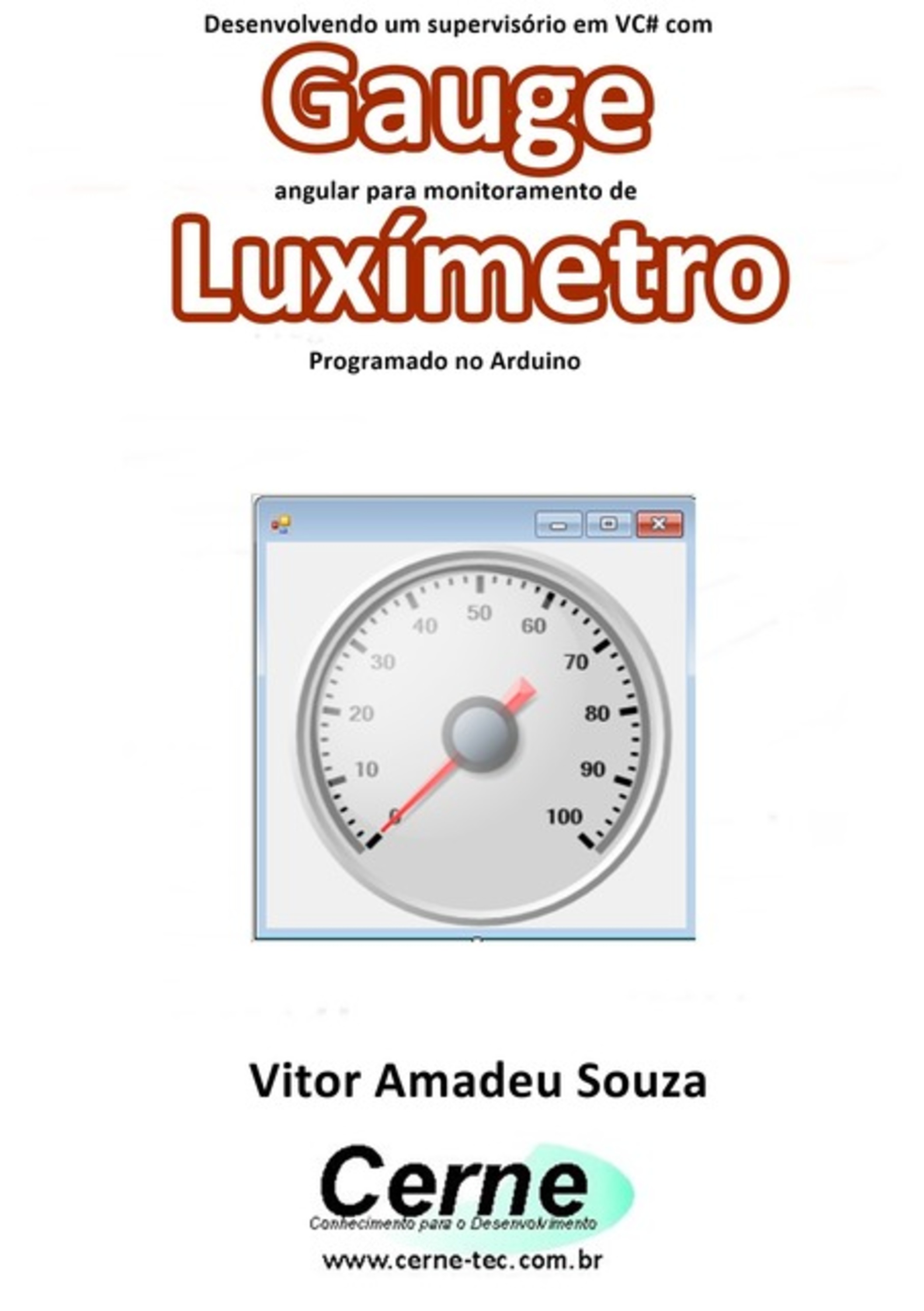 Desenvolvendo Um Supervisório Em Vc# Com Gauge Angular Para Monitoramento De Luxímetro Programado No Arduino