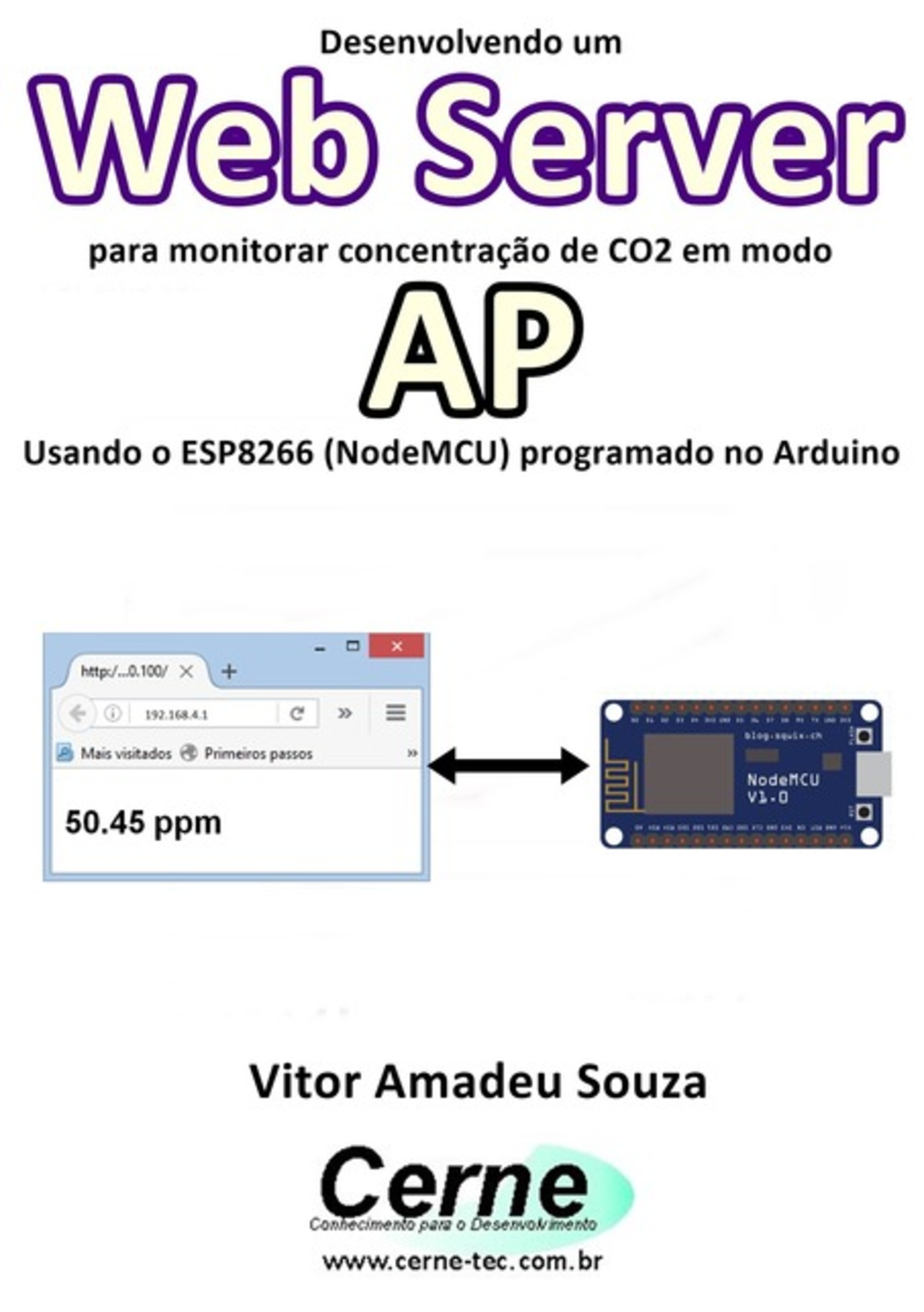 Desenvolvendo Um Web Server Para Monitorar Concentração De Co2 Em Modo Ap Usando O Esp8266 (nodemcu) Programado No Arduino