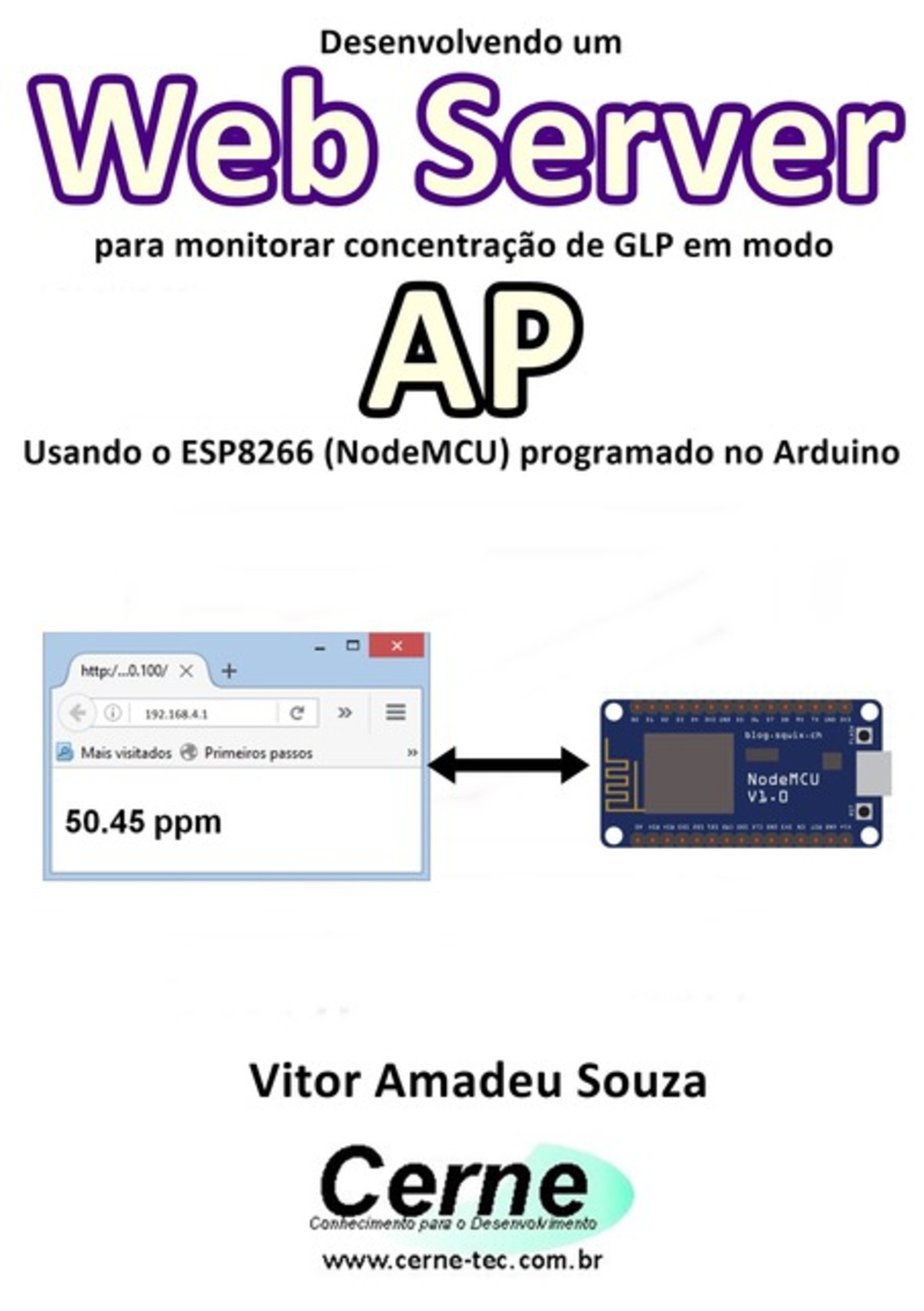 Desenvolvendo Um Web Server Para Monitorar Concentração De Glp Em Modo Ap Usando O Esp8266 (nodemcu) Programado No Arduino