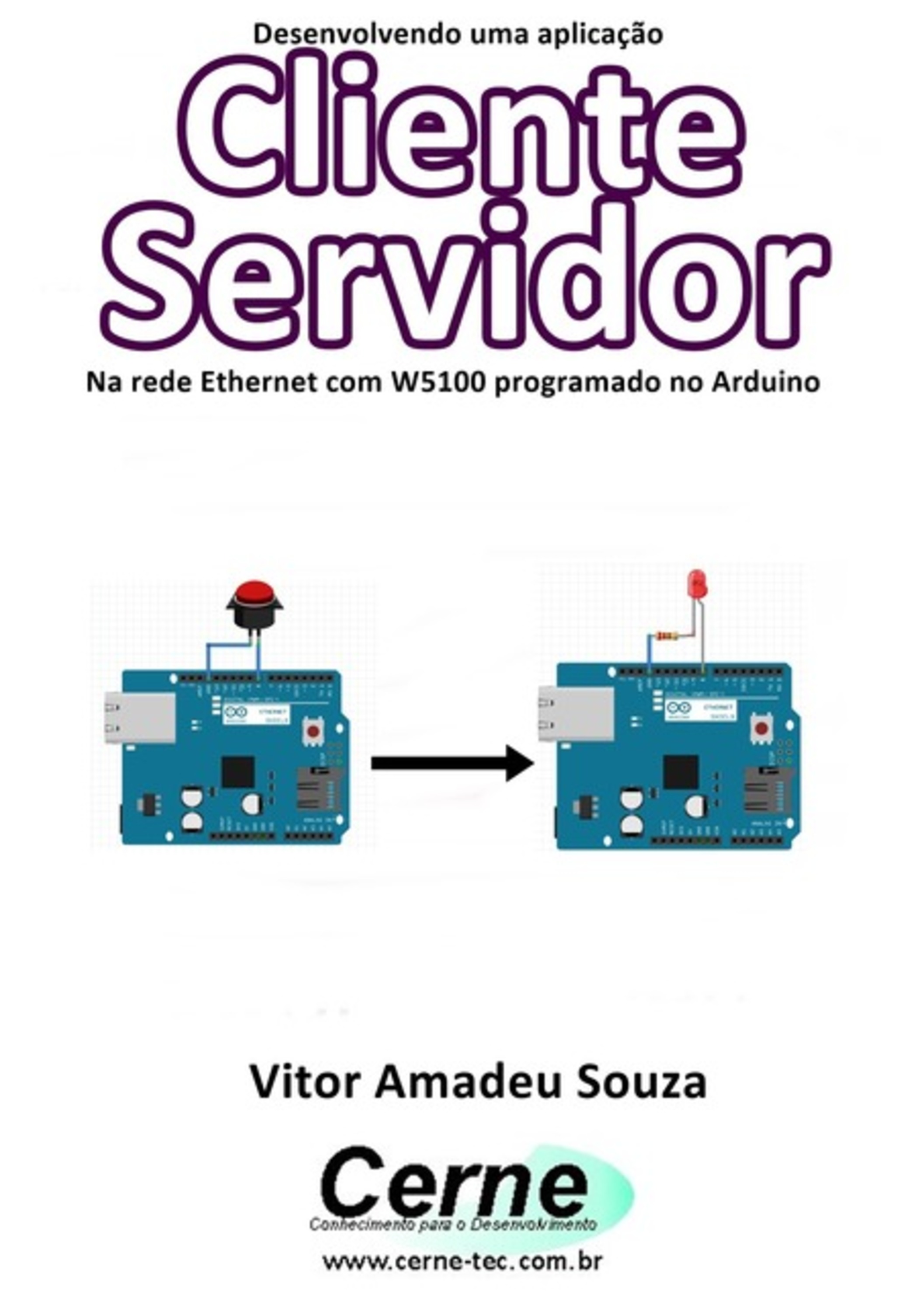 Desenvolvendo Uma Aplicação Cliente Servidor Na Rede Ethernet Com W5100 Programado No Arduino