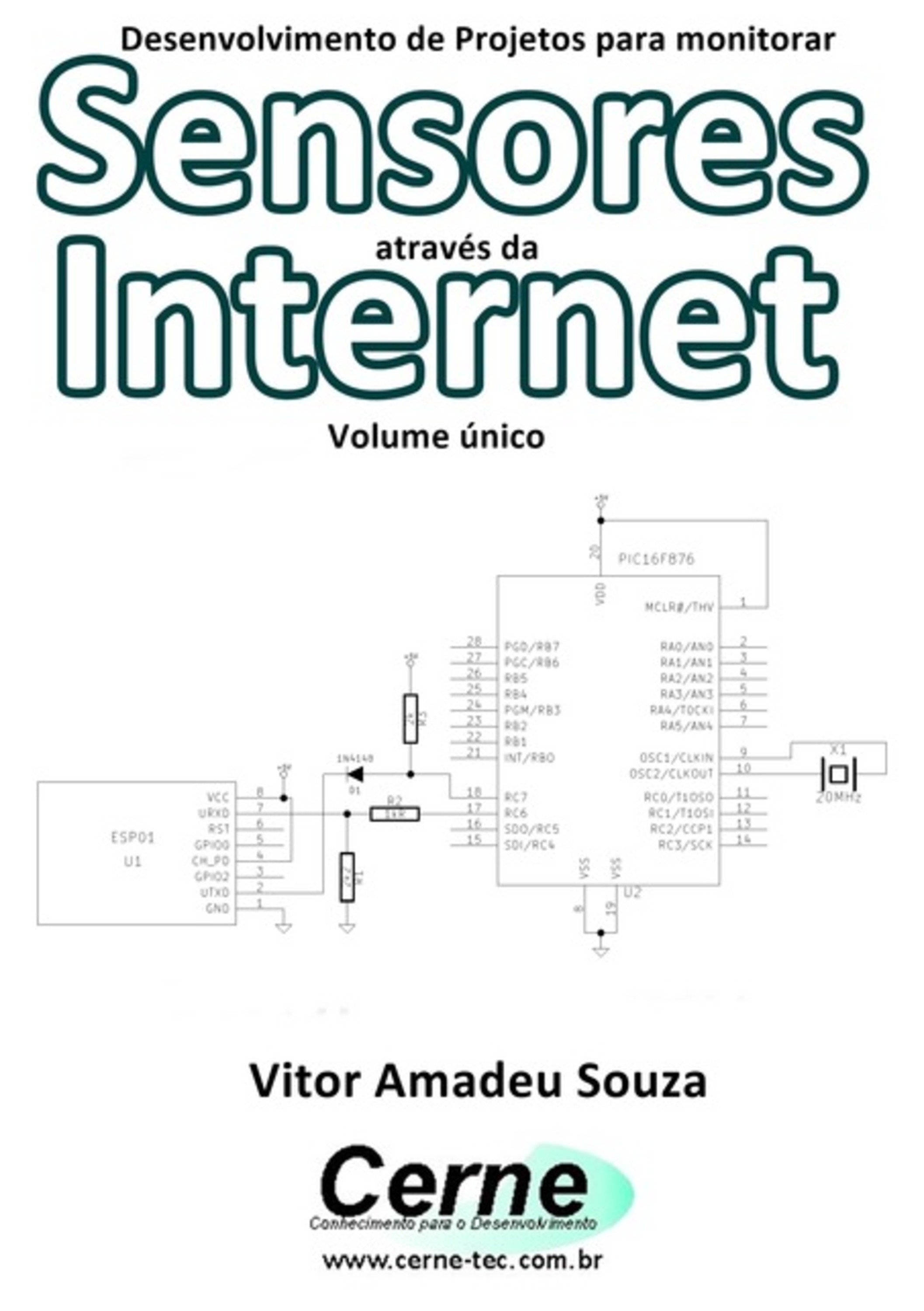 Desenvolvimento De Projetos Para Monitorar Sensores Através Da Internet Com Pic Programado Em Mikroc E Esp-01