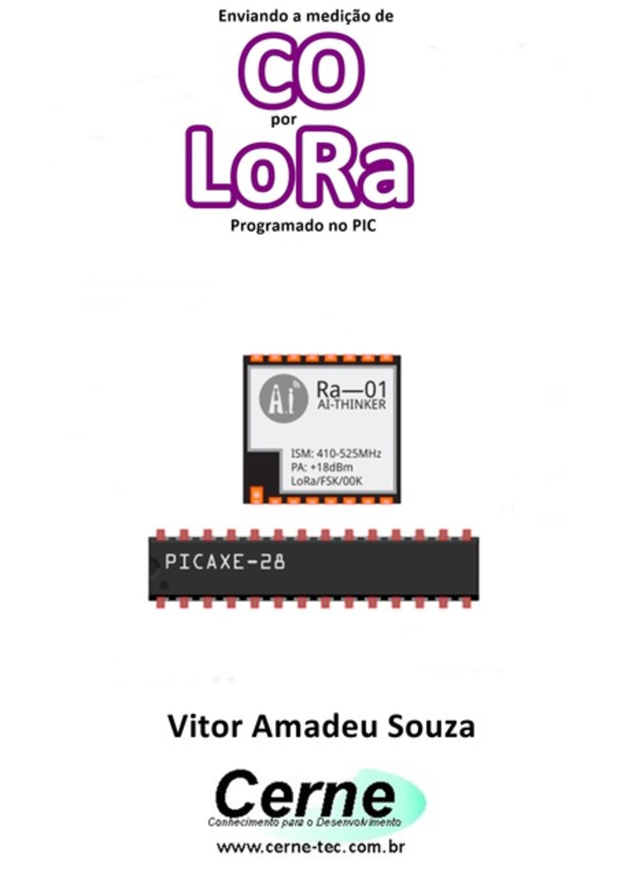 Enviando A Medição De Co Por Lora Programado No Pic